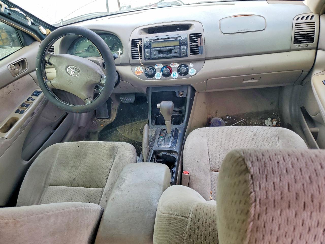 2002 Toyota Camry Зеленый vin: 4T1BE32K92U588370