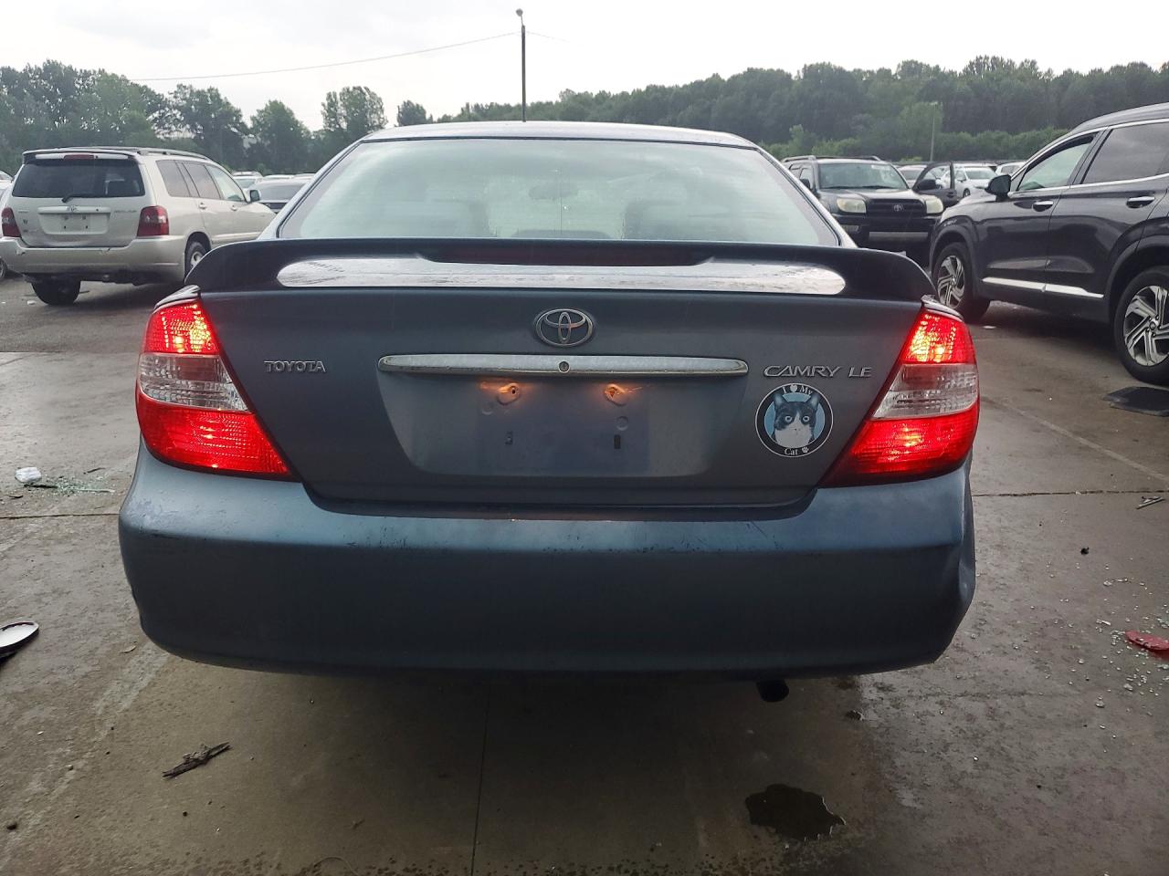 2002 Toyota Camry Le Синий vin: 4T1BE32K92U596405