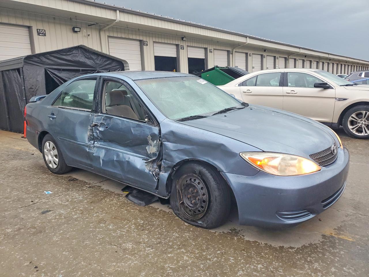 2002 Toyota Camry Le Синий vin: 4T1BE32K92U596405