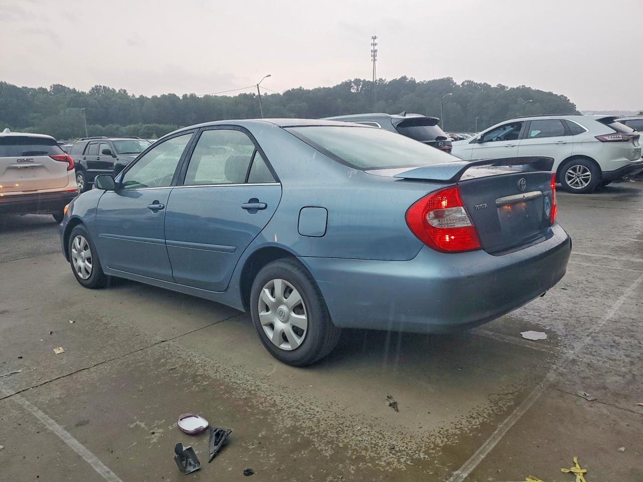 2002 Toyota Camry Le Синий vin: 4T1BE32K92U596405