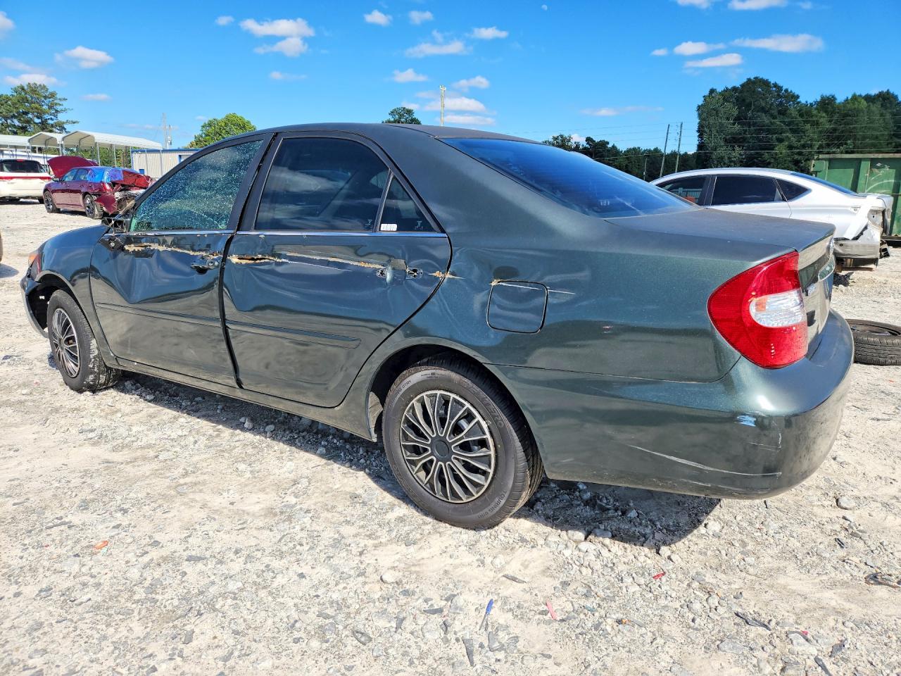 2002 Toyota Camry Le Gray vin: 4T1BE32K92U597313