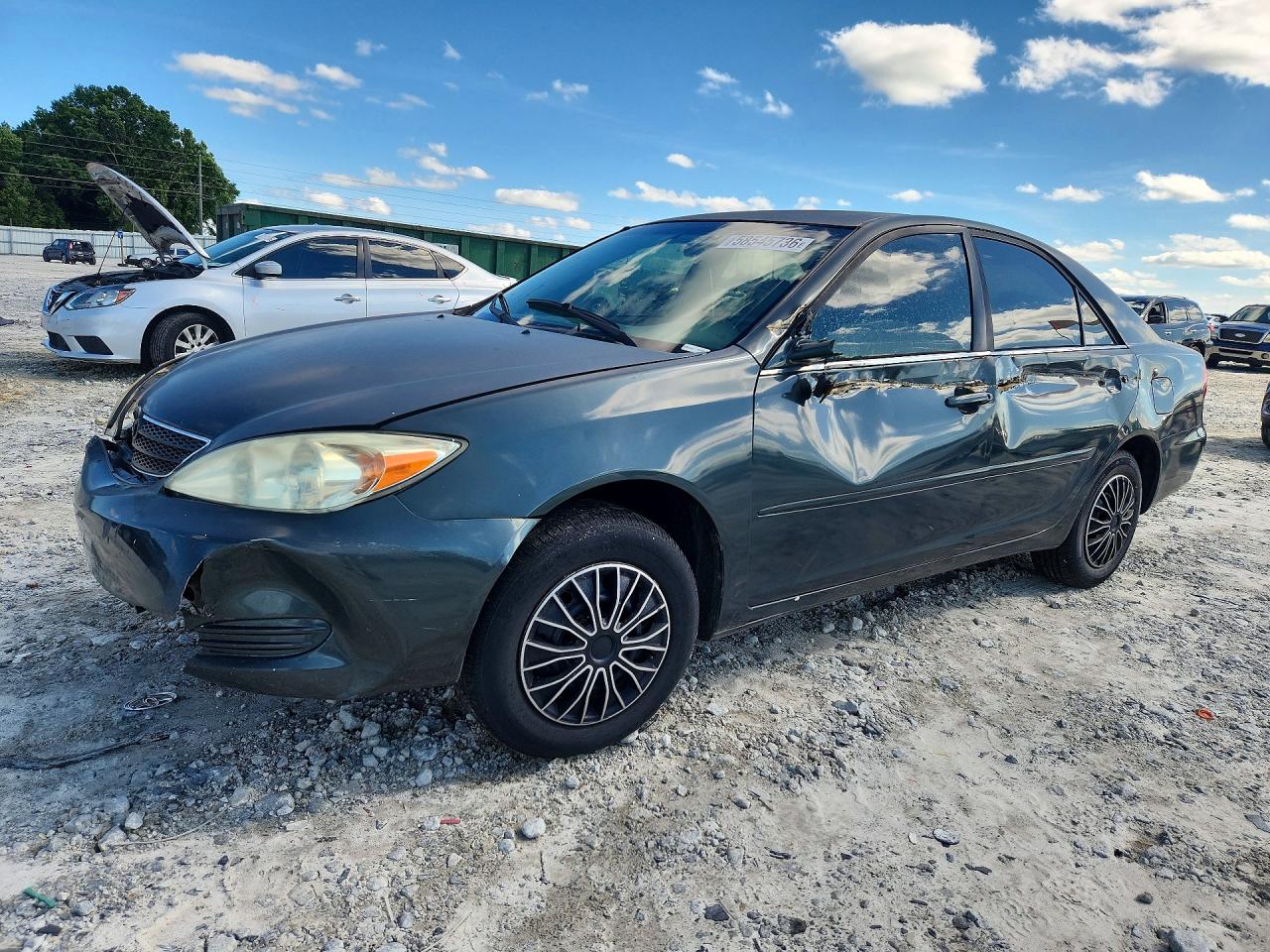 2002 Toyota Camry Le Gray vin: 4T1BE32K92U597313