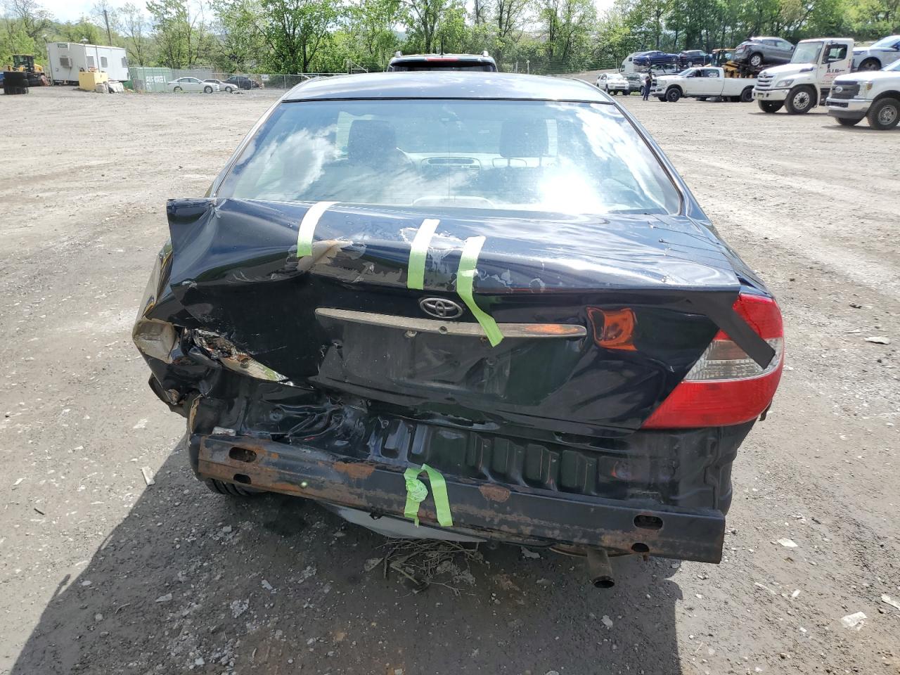 2003 Toyota Camry Le Black vin: 4T1BE32K93U133388