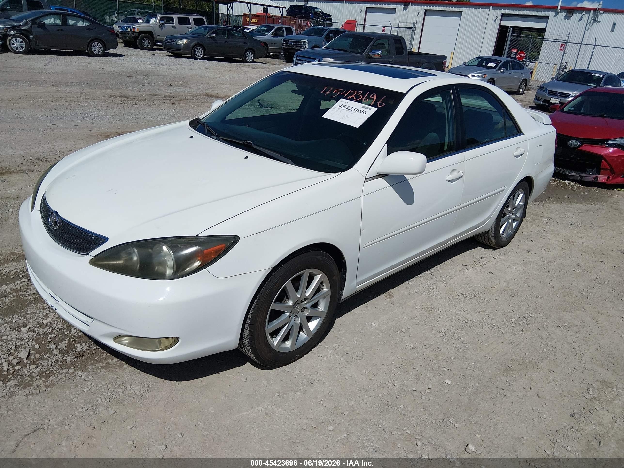2003 Toyota Camry Se White vin: 4T1BE32K93U197690