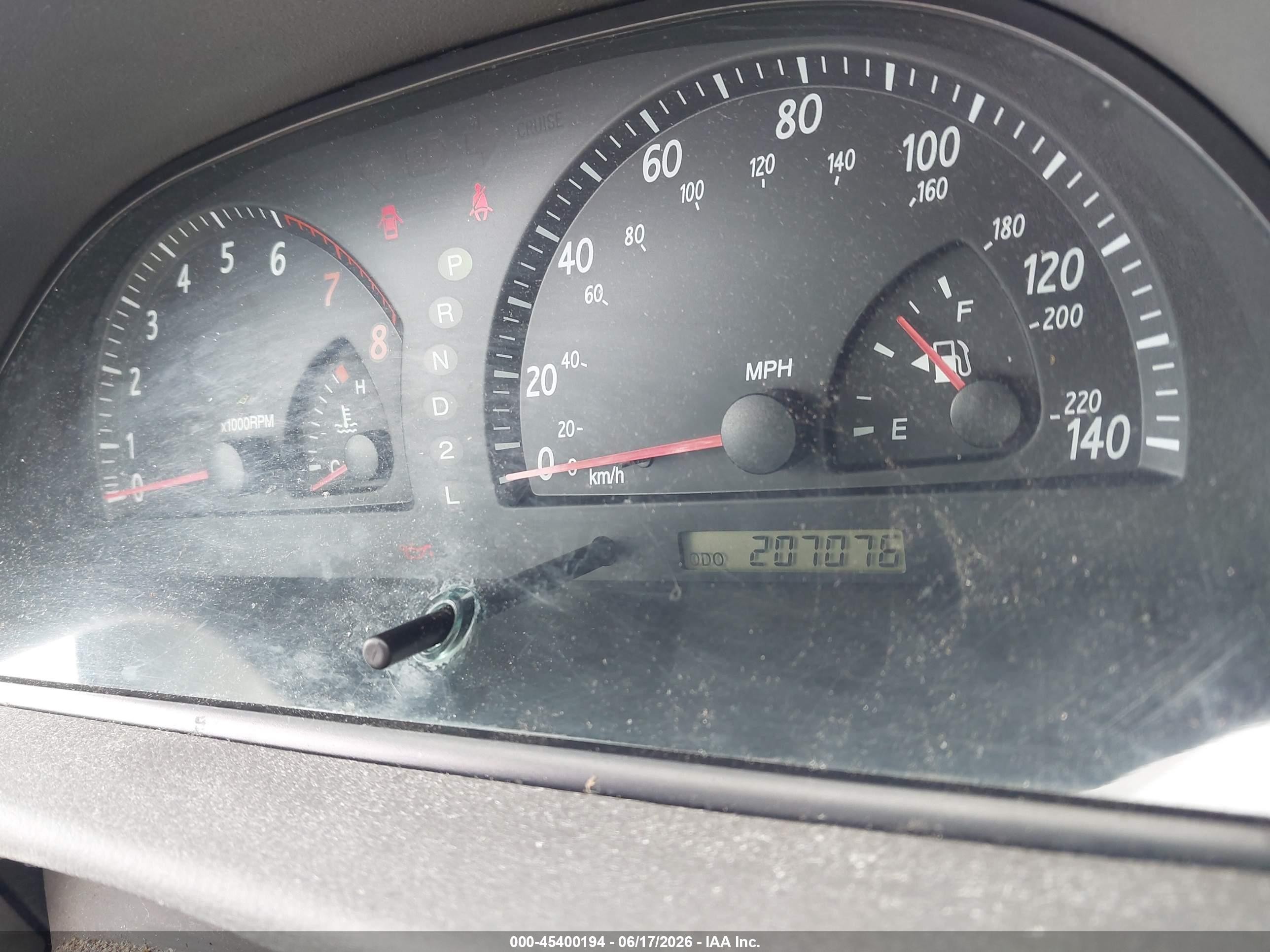 2003 Toyota Camry Le Green vin: 4T1BE32K93U203875
