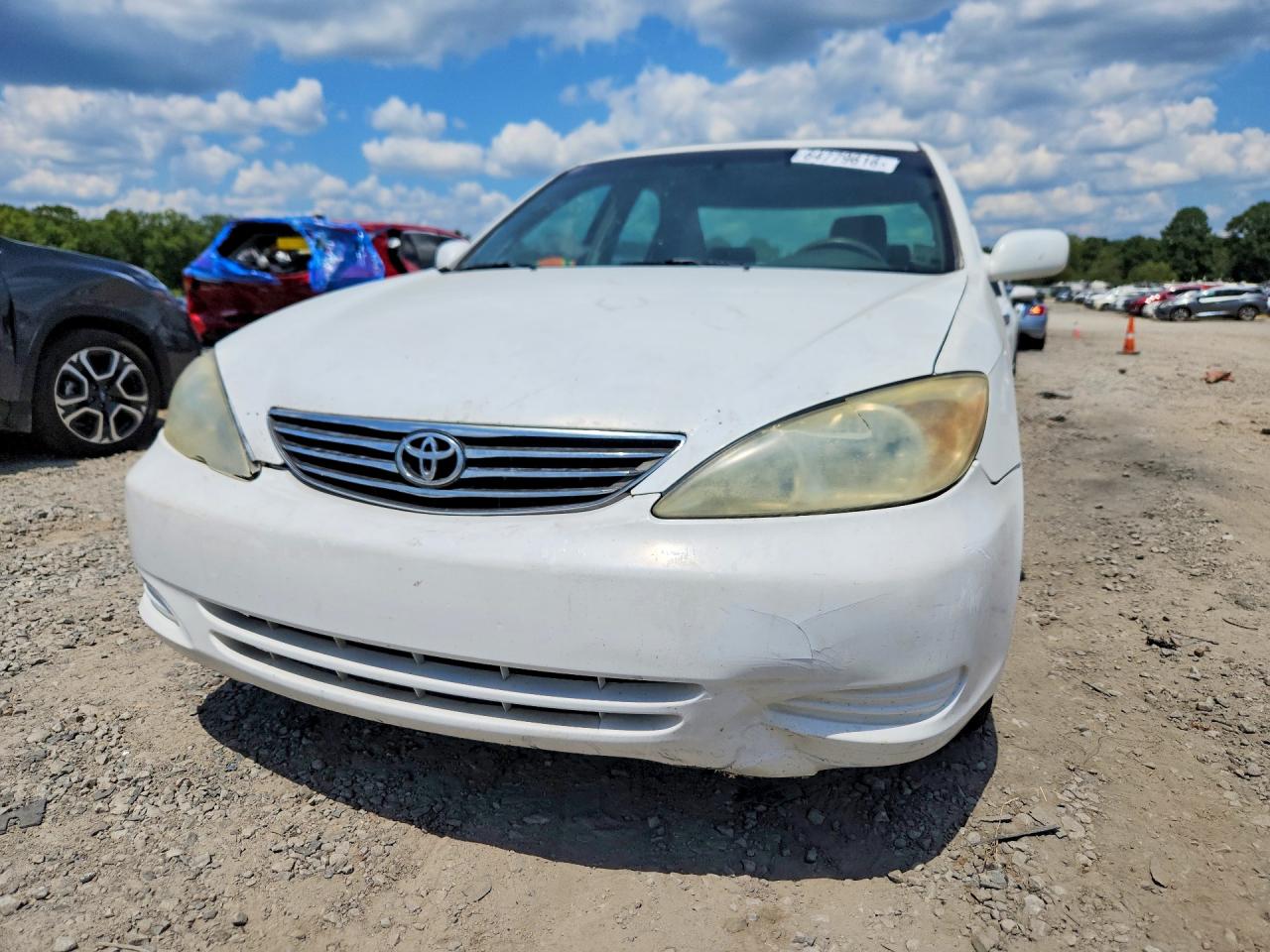 2003 Toyota Camry Le White vin: 4T1BE32K93U229764
