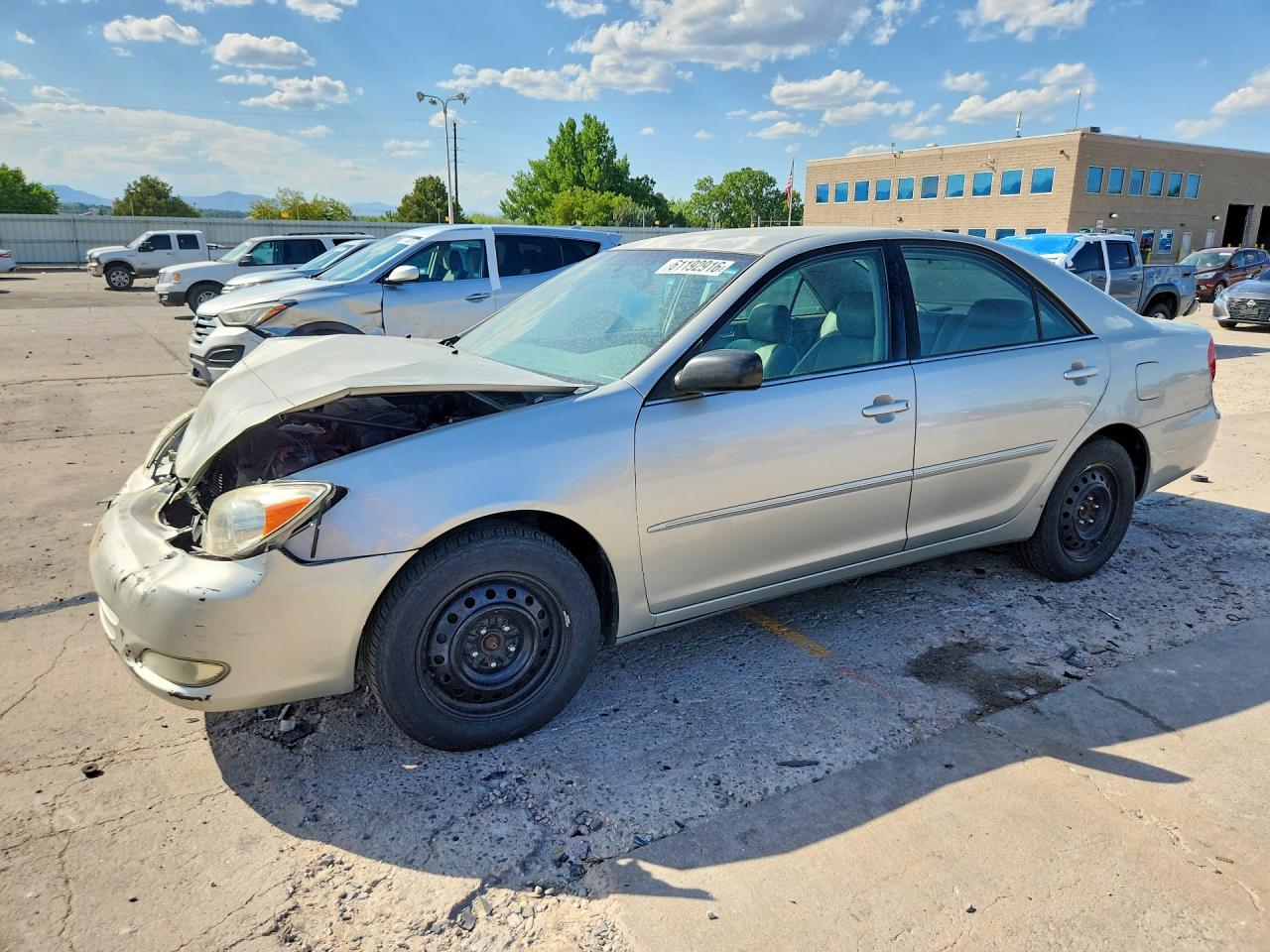 2003 Toyota Camry Xle Silver vin: 4T1BE32K93U246029