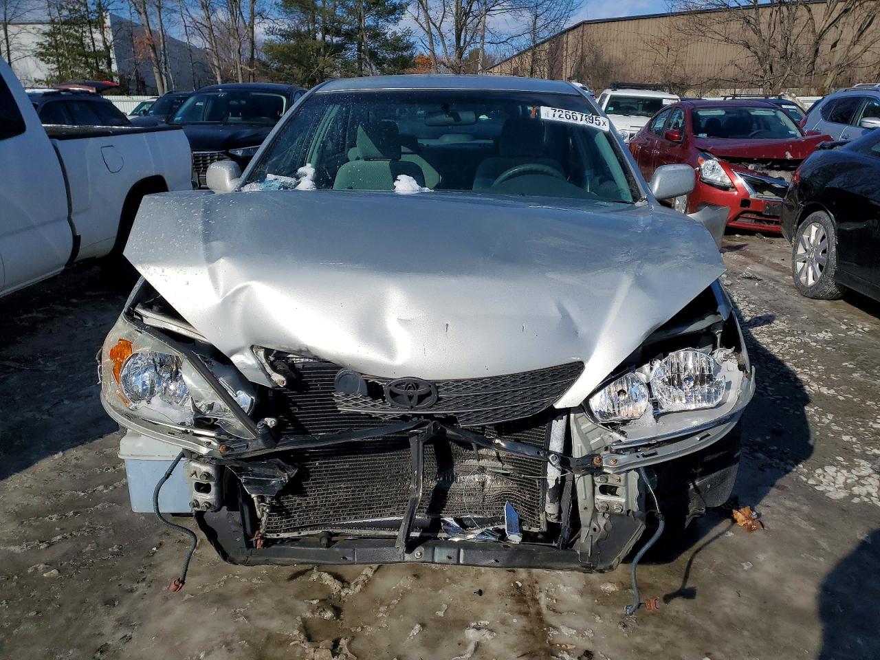 2003 Toyota Camry Le Silver vin: 4T1BE32K93U255264