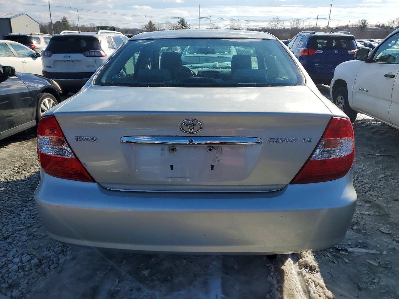 2003 Toyota Camry Le Silver vin: 4T1BE32K93U255264