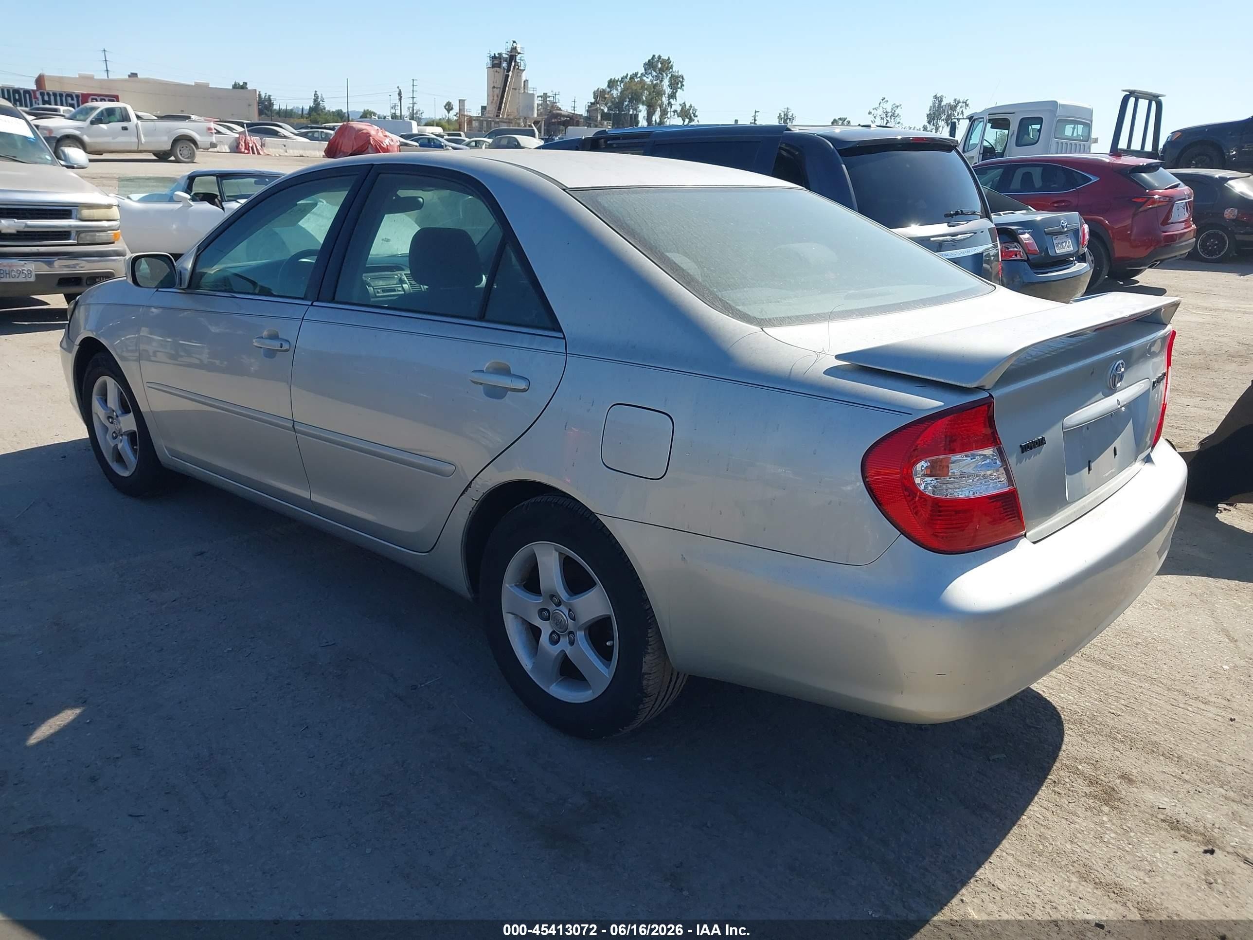 2003 Toyota Camry Se Silver vin: 4T1BE32K93U642140