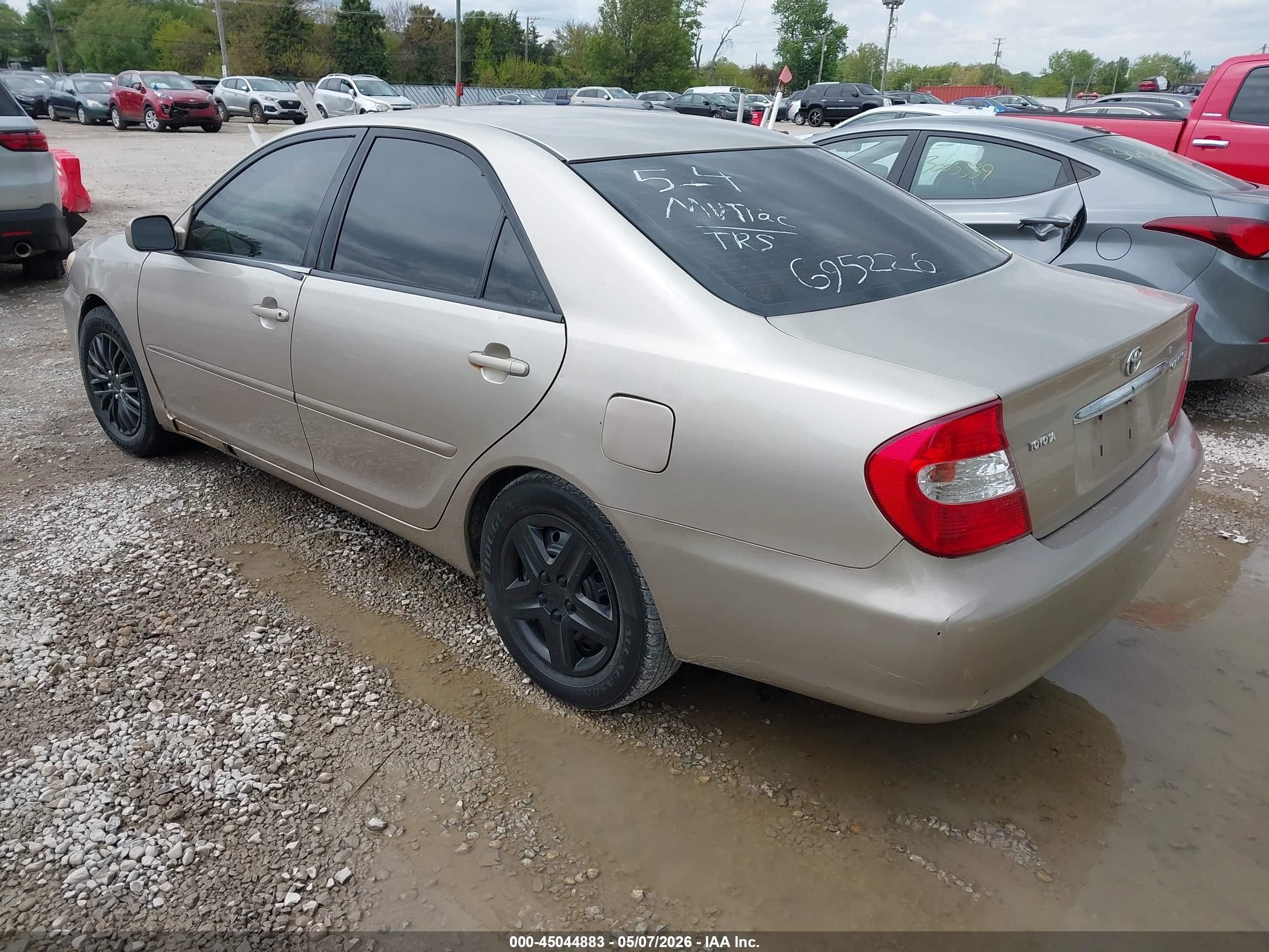 2003 Toyota Camry Le Beige vin: 4T1BE32K93U695226