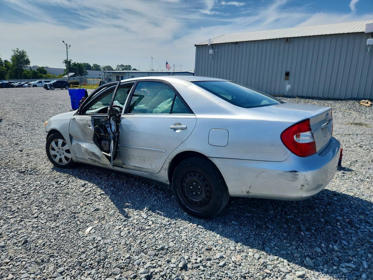 2003 Toyota Camry Xle Silver vin: 4T1BE32K93U725552