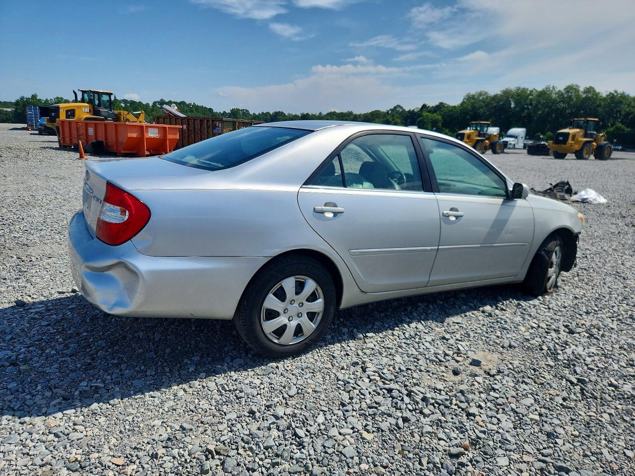 2003 Toyota Camry Xle Silver vin: 4T1BE32K93U725552