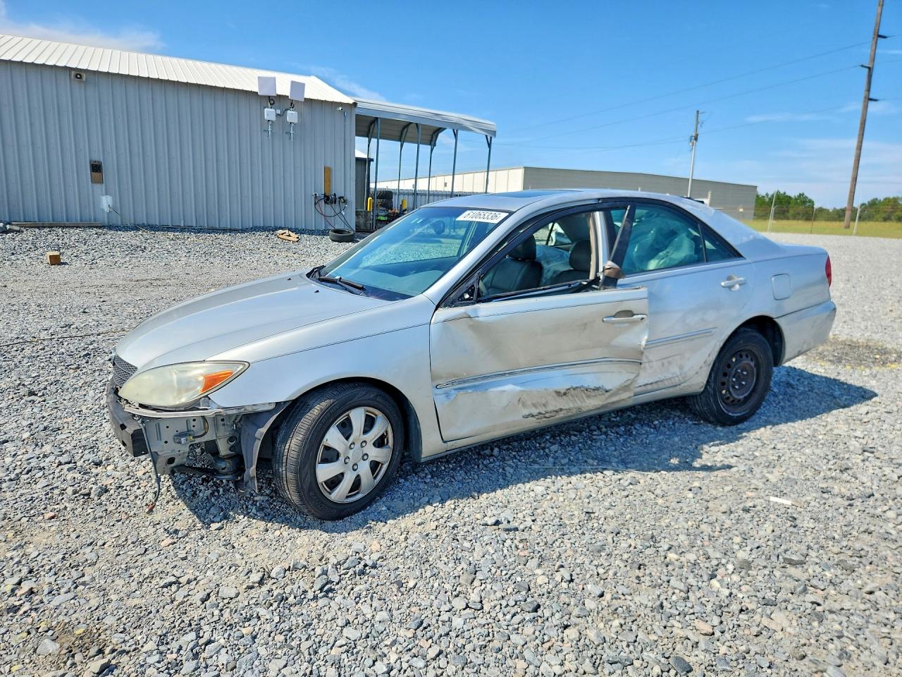 2003 Toyota Camry Xle Silver vin: 4T1BE32K93U725552