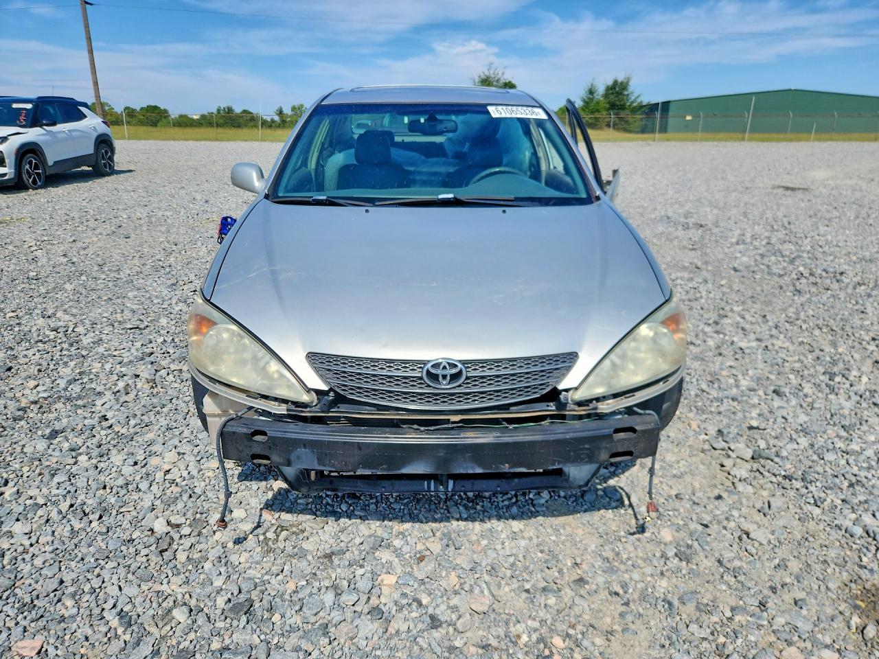 2003 Toyota Camry Xle Silver vin: 4T1BE32K93U725552