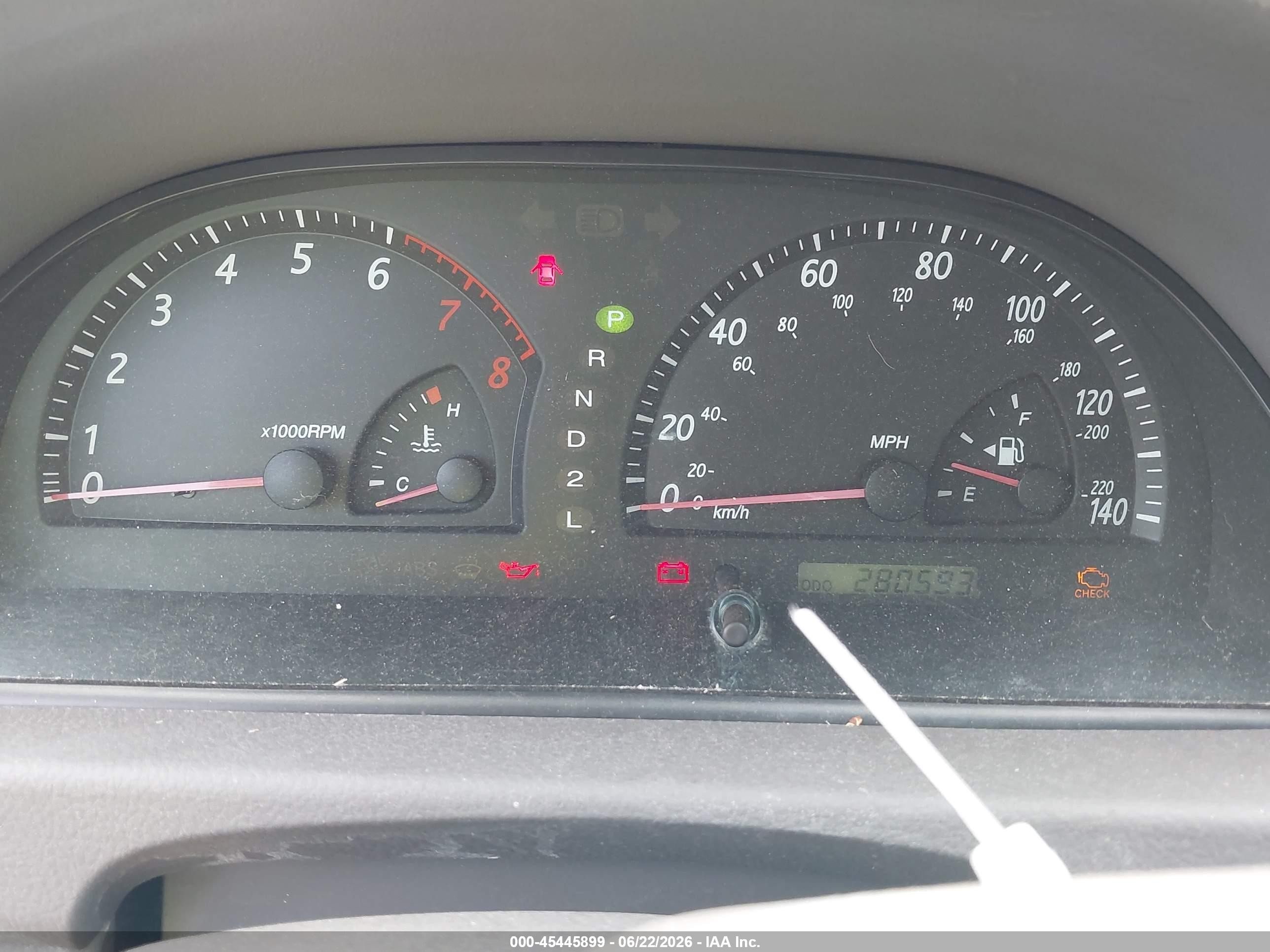 2003 Toyota Camry Le Green vin: 4T1BE32K93U735028