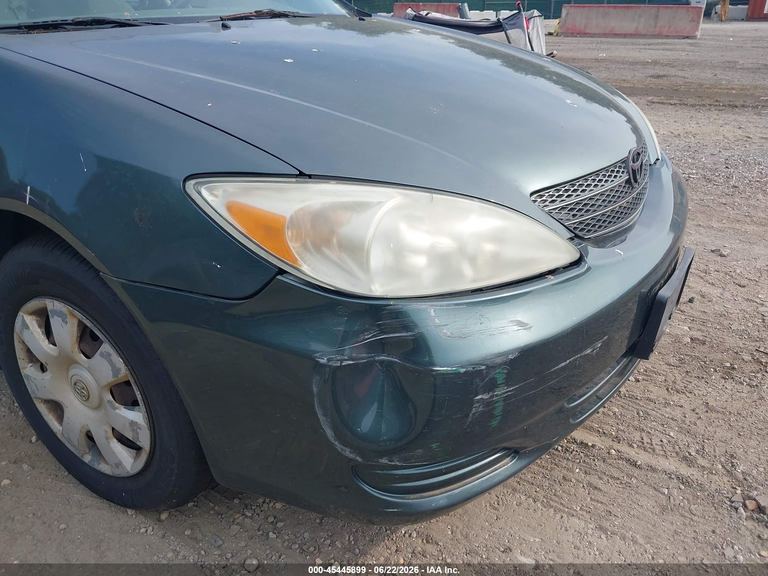 2003 Toyota Camry Le Green vin: 4T1BE32K93U735028