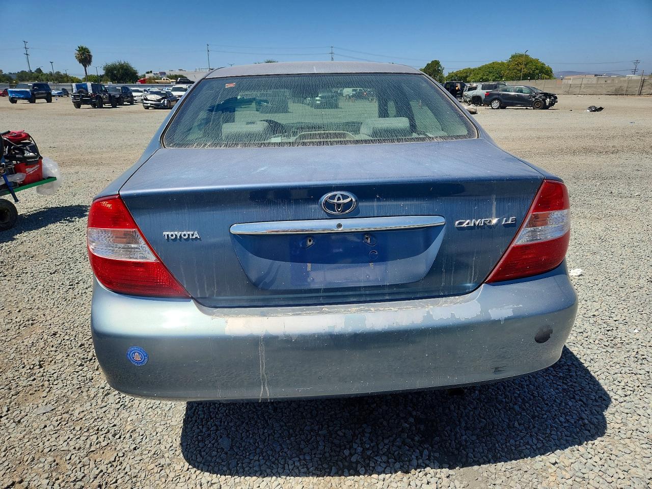 2003 Toyota Camry Le Blue vin: 4T1BE32K93U744117