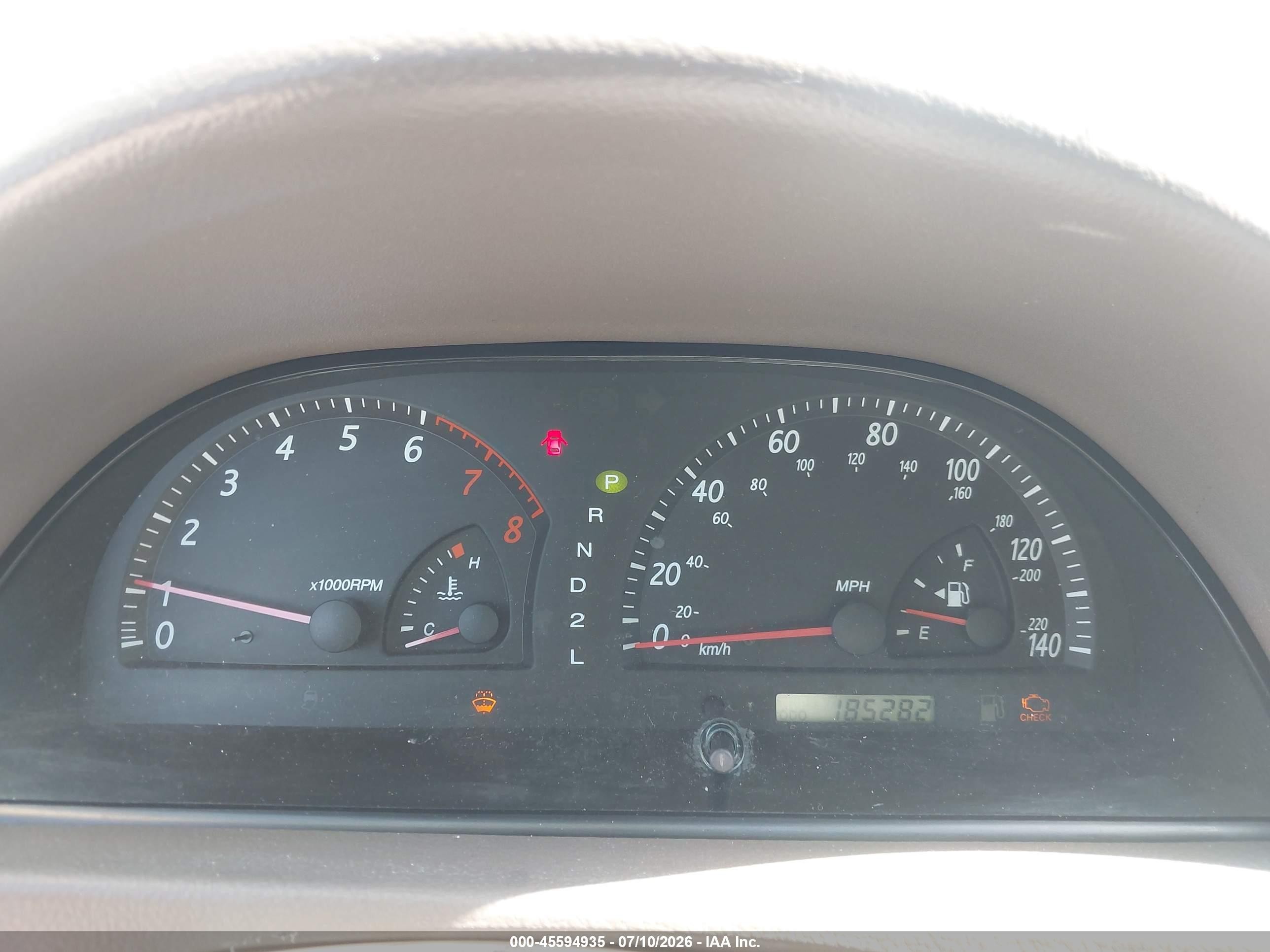 2003 Toyota Camry Le Gray vin: 4T1BE32K93U775142