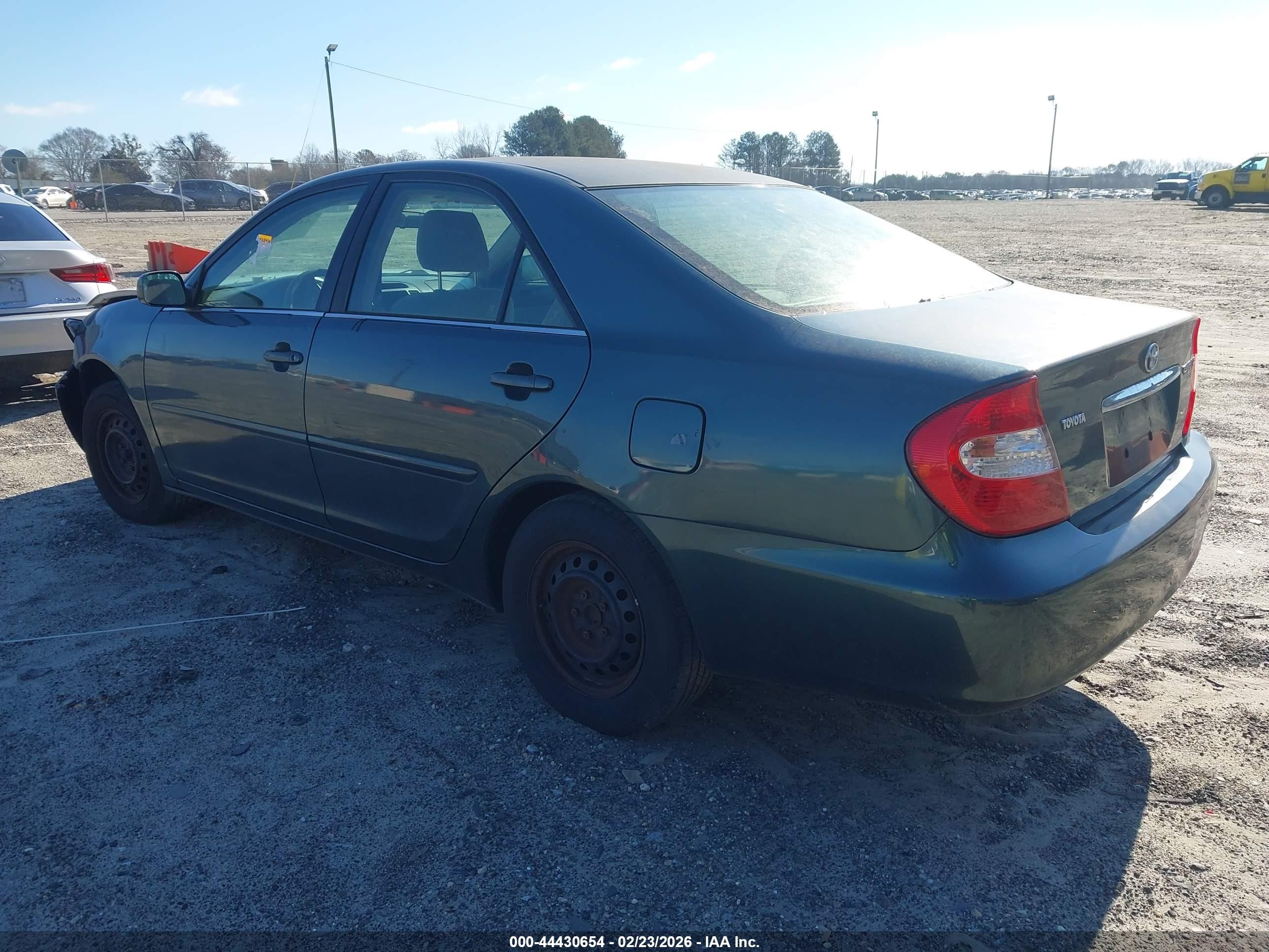 2004 Toyota Camry Le Teal vin: 4T1BE32K94U264922
