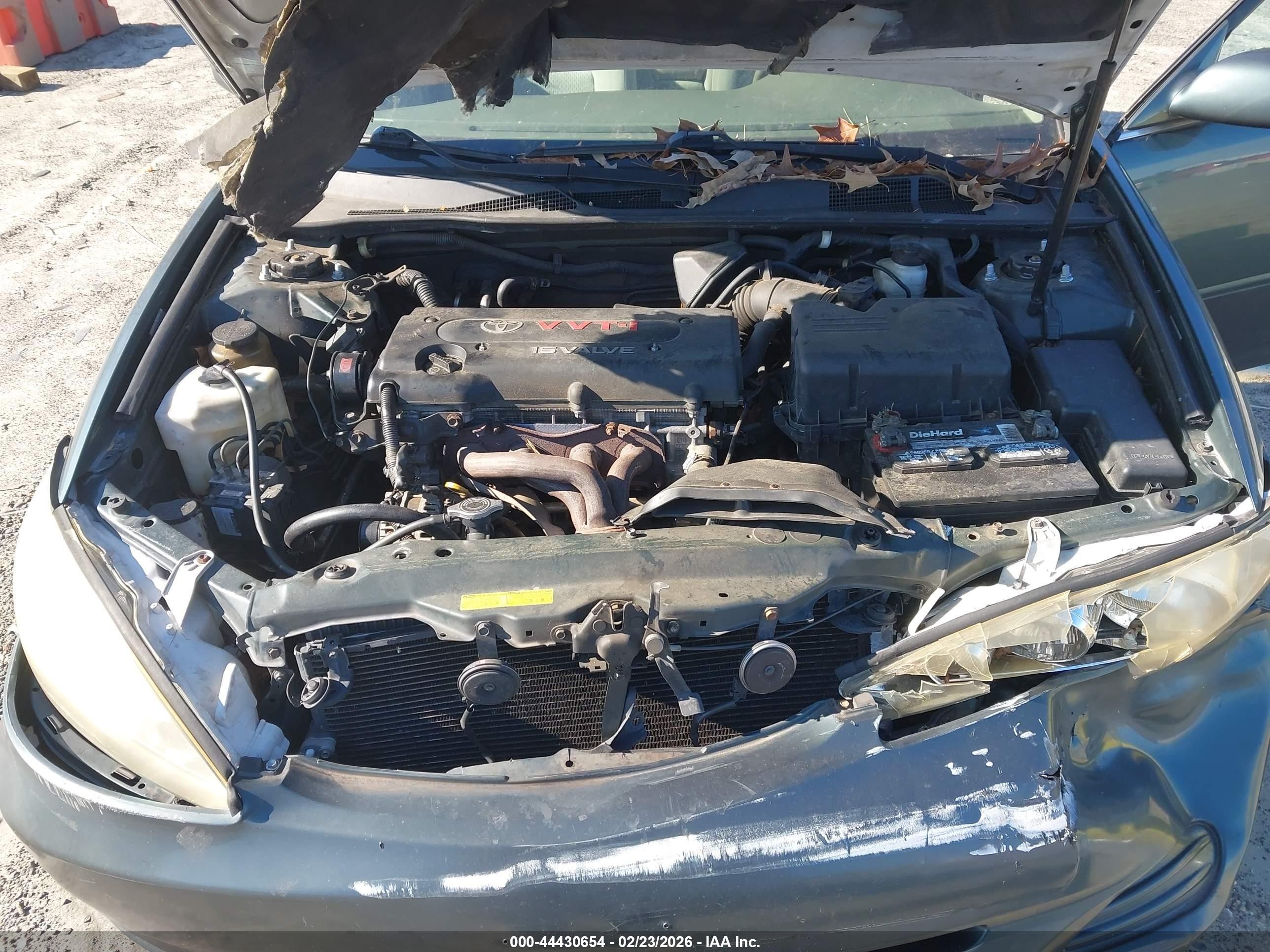 2004 Toyota Camry Le Teal vin: 4T1BE32K94U264922