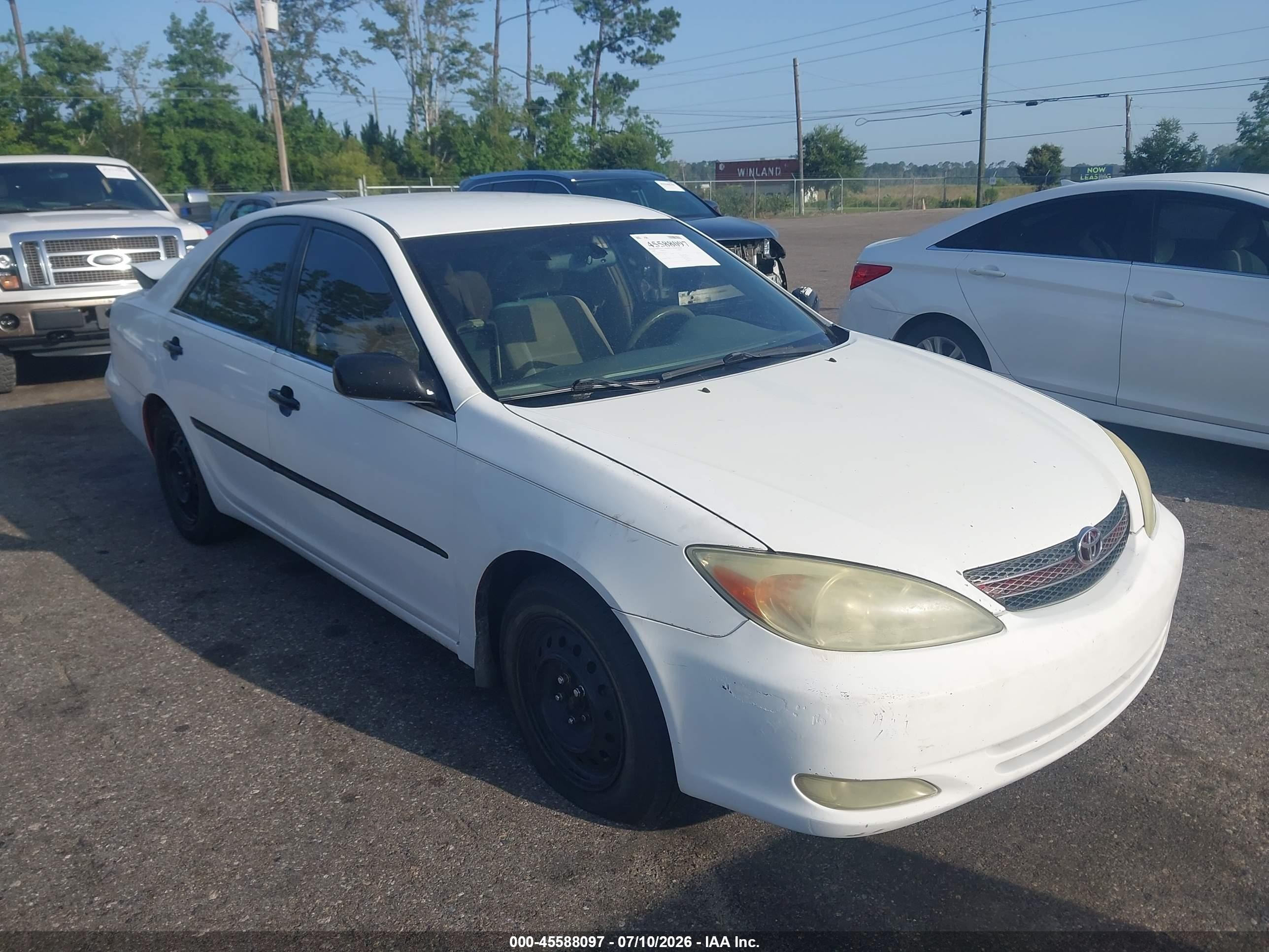 2004 Toyota Camry Xle White vin: 4T1BE32K94U305713