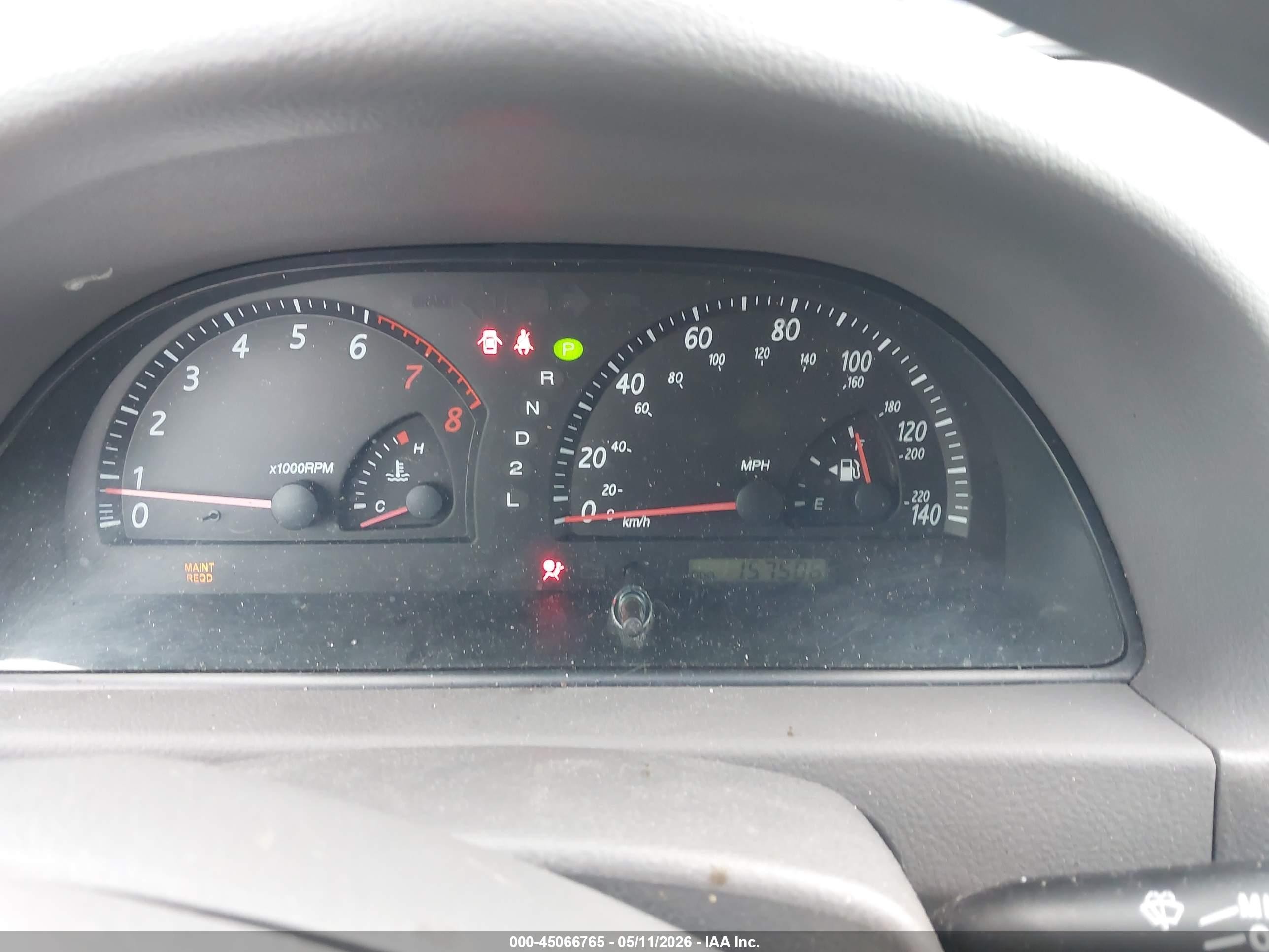 2004 Toyota Camry Le Green vin: 4T1BE32K94U376944