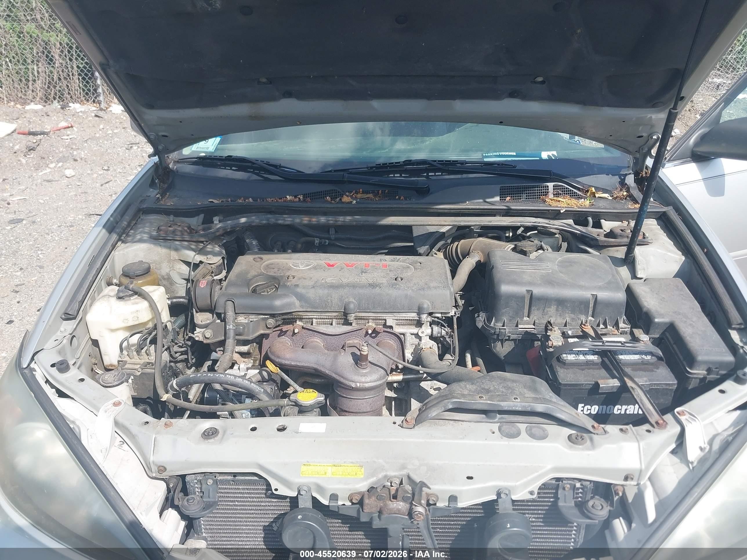 2004 Toyota Camry Se Silver vin: 4T1BE32K94U808478