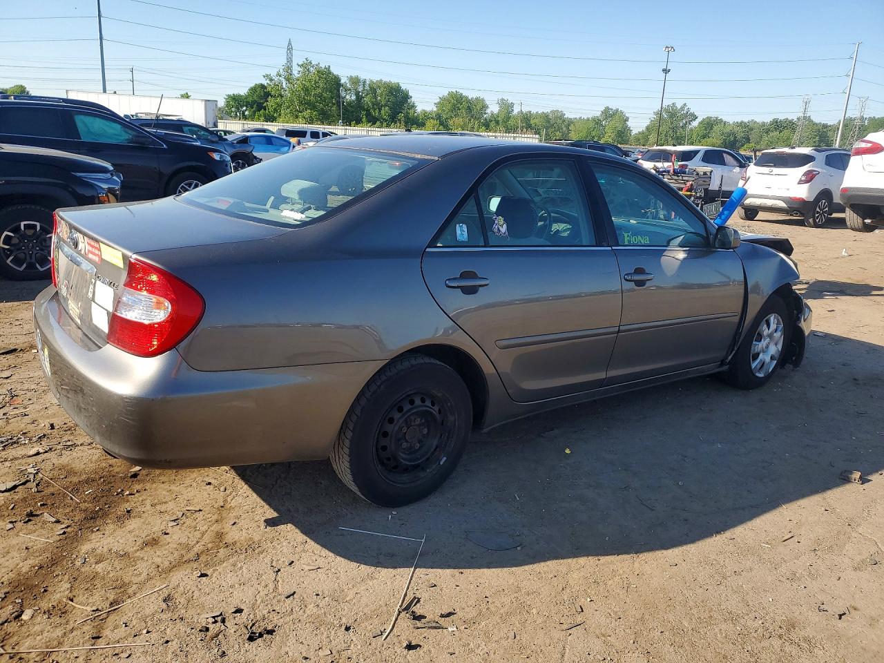 2004 Toyota Camry Gray vin: 4T1BE32K94U835356