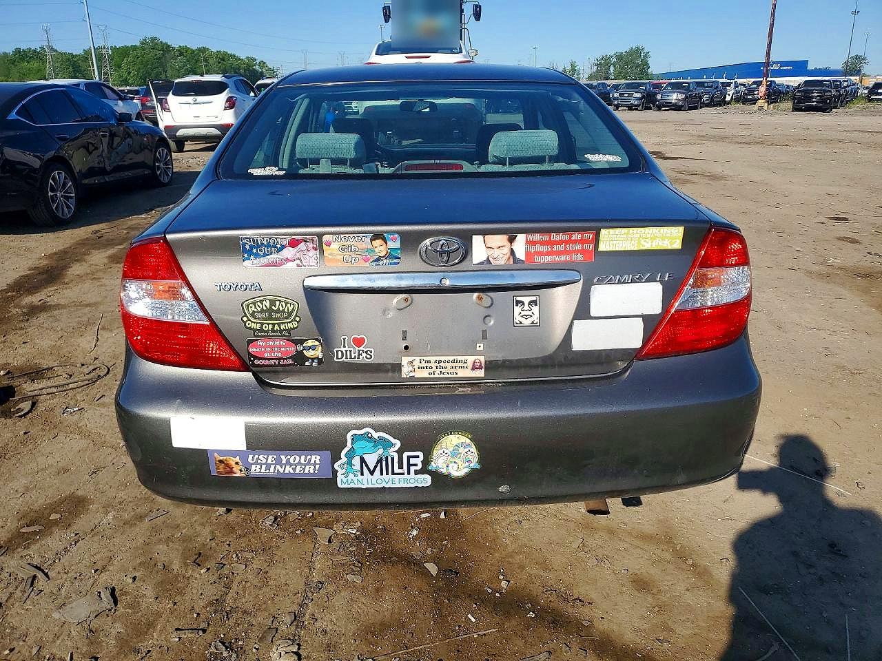 2004 Toyota Camry Gray vin: 4T1BE32K94U835356