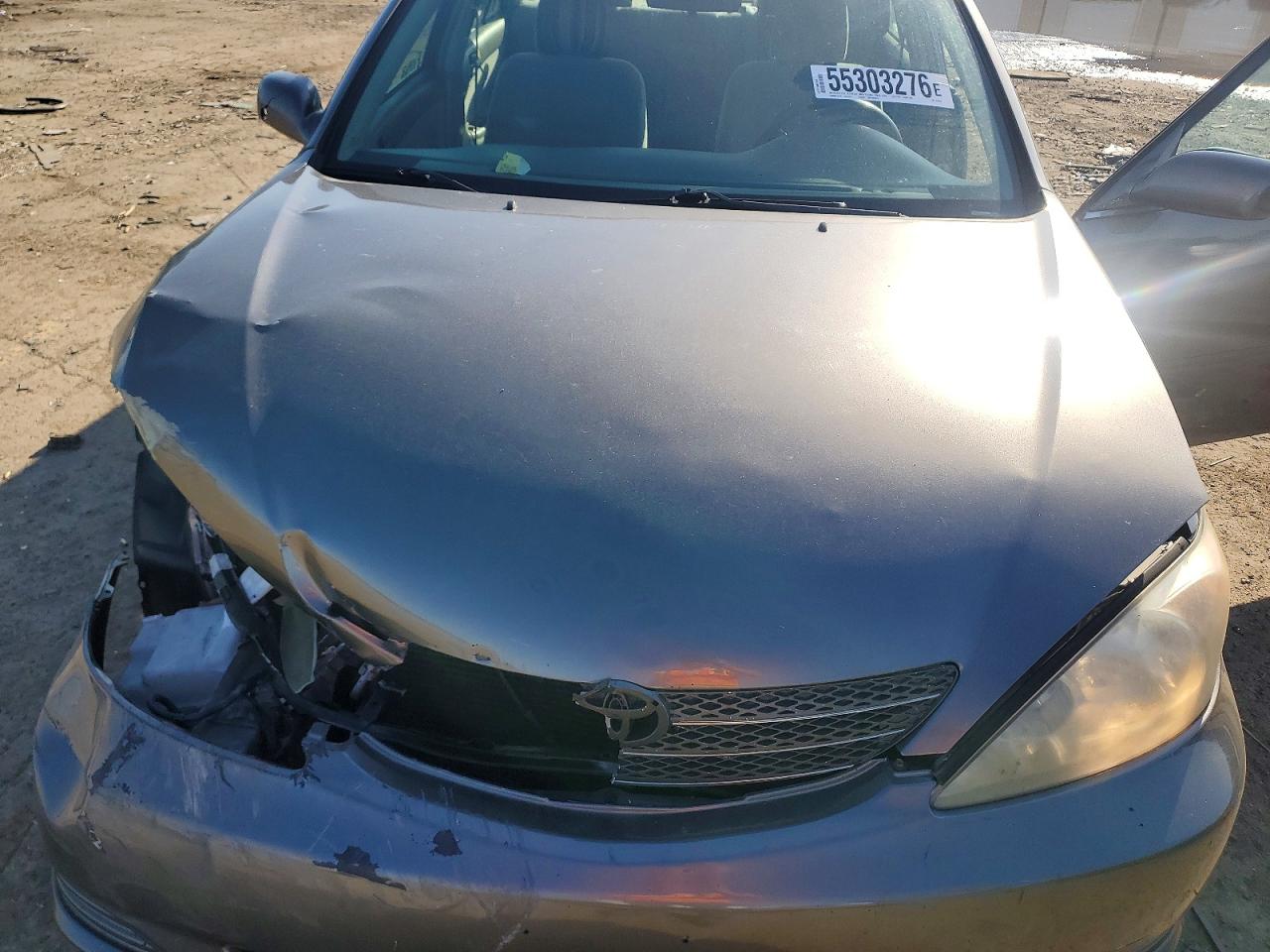 2004 Toyota Camry Gray vin: 4T1BE32K94U835356