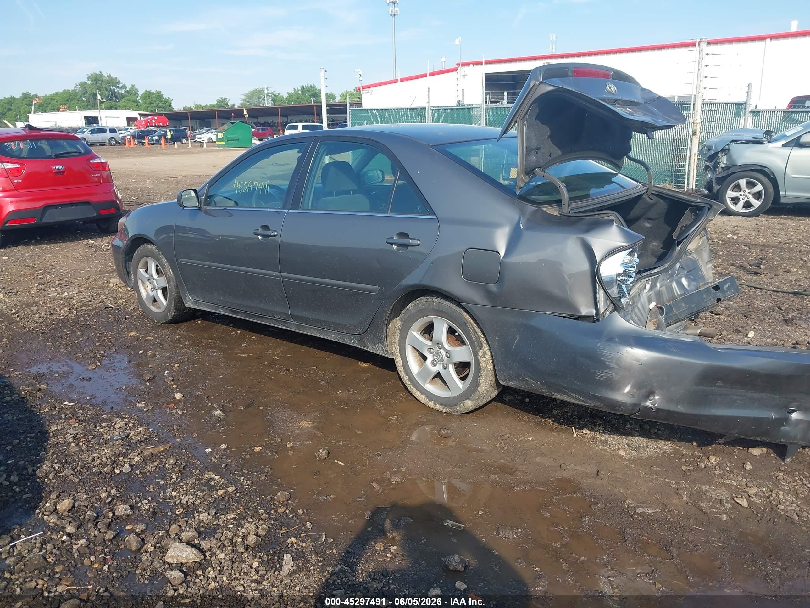 2004 Toyota Camry Se Gray vin: 4T1BE32K94U861729