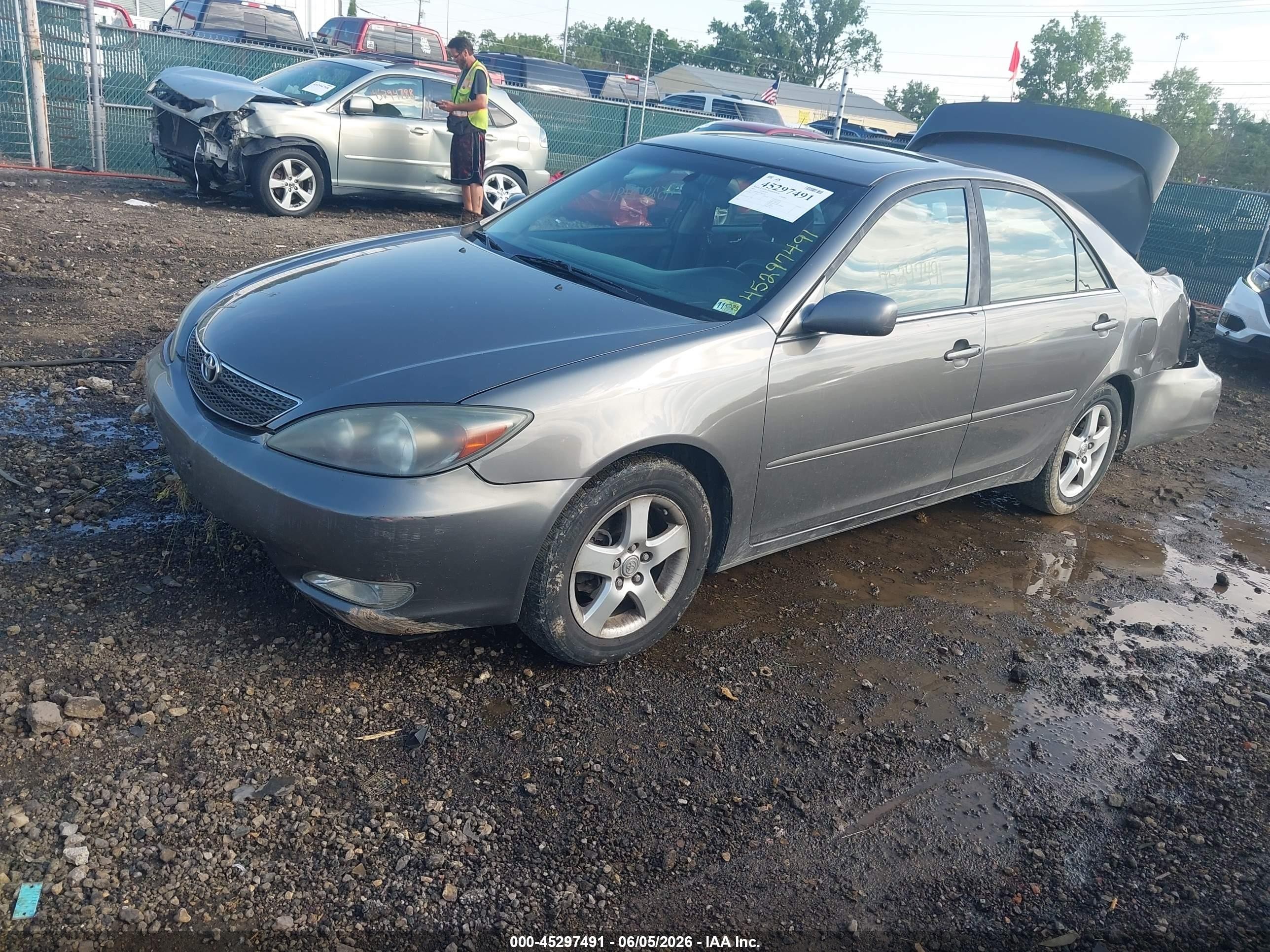 2004 Toyota Camry Se Gray vin: 4T1BE32K94U861729