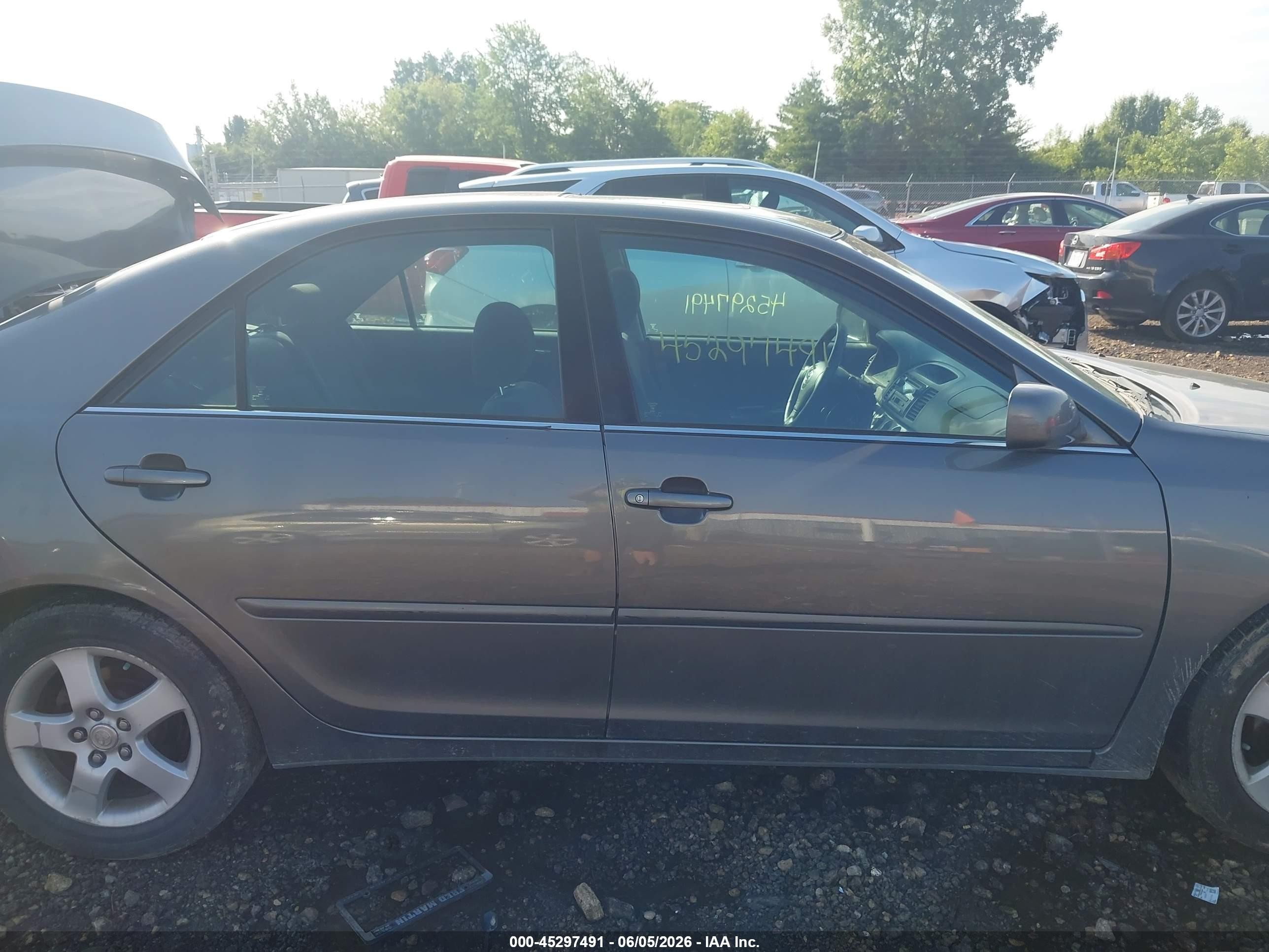 2004 Toyota Camry Se Gray vin: 4T1BE32K94U861729