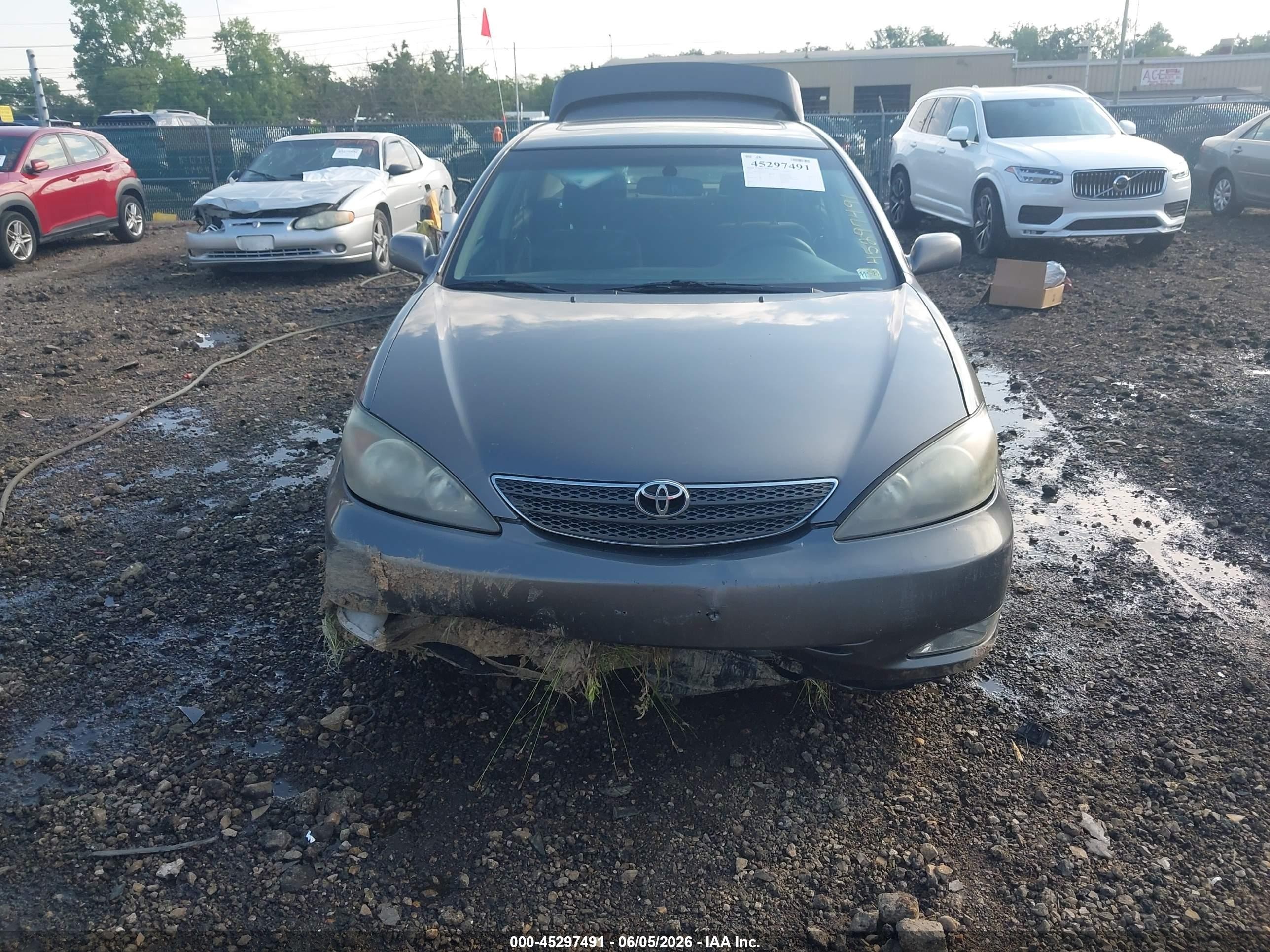 2004 Toyota Camry Se Gray vin: 4T1BE32K94U861729