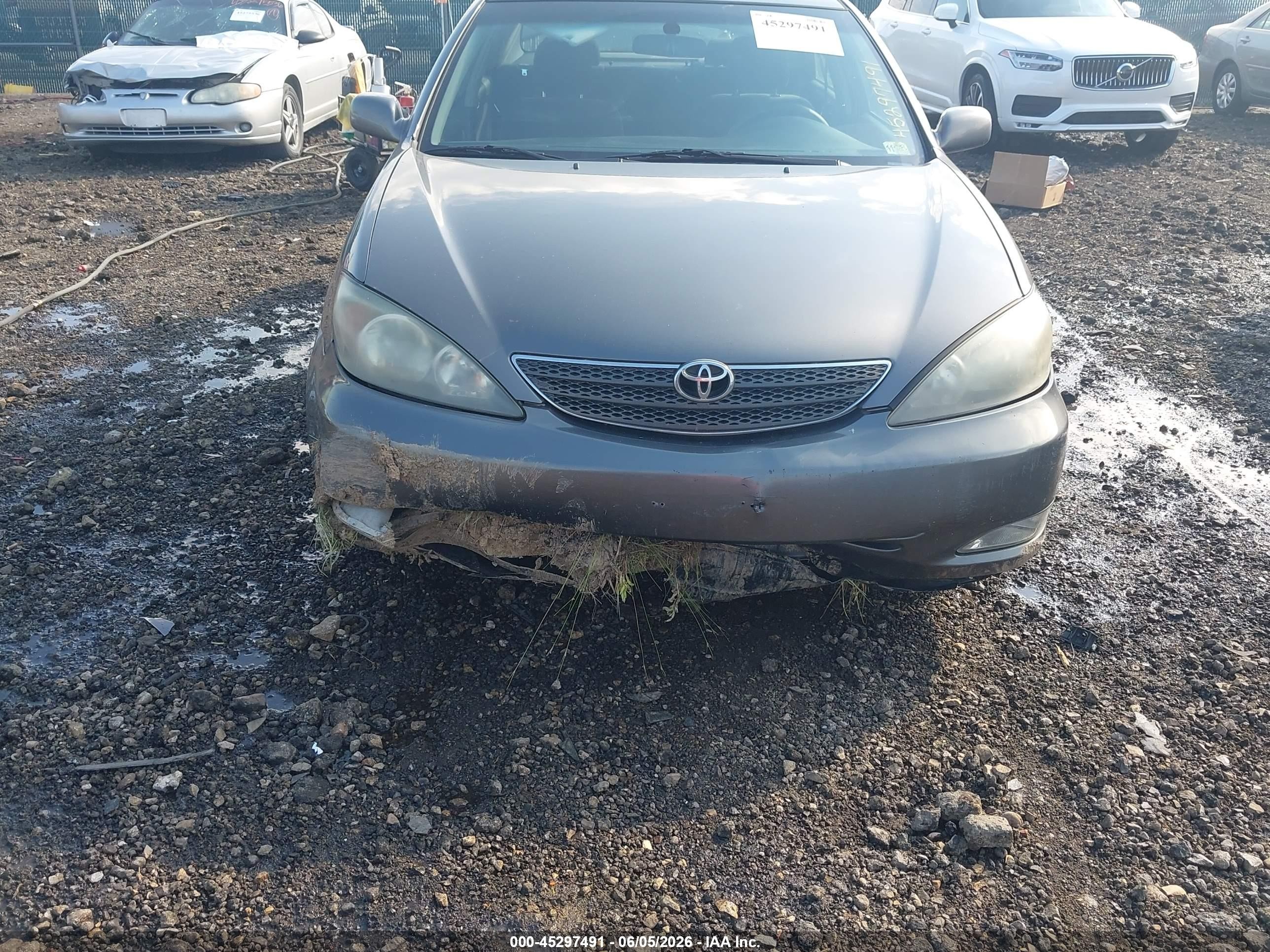 2004 Toyota Camry Se Gray vin: 4T1BE32K94U861729