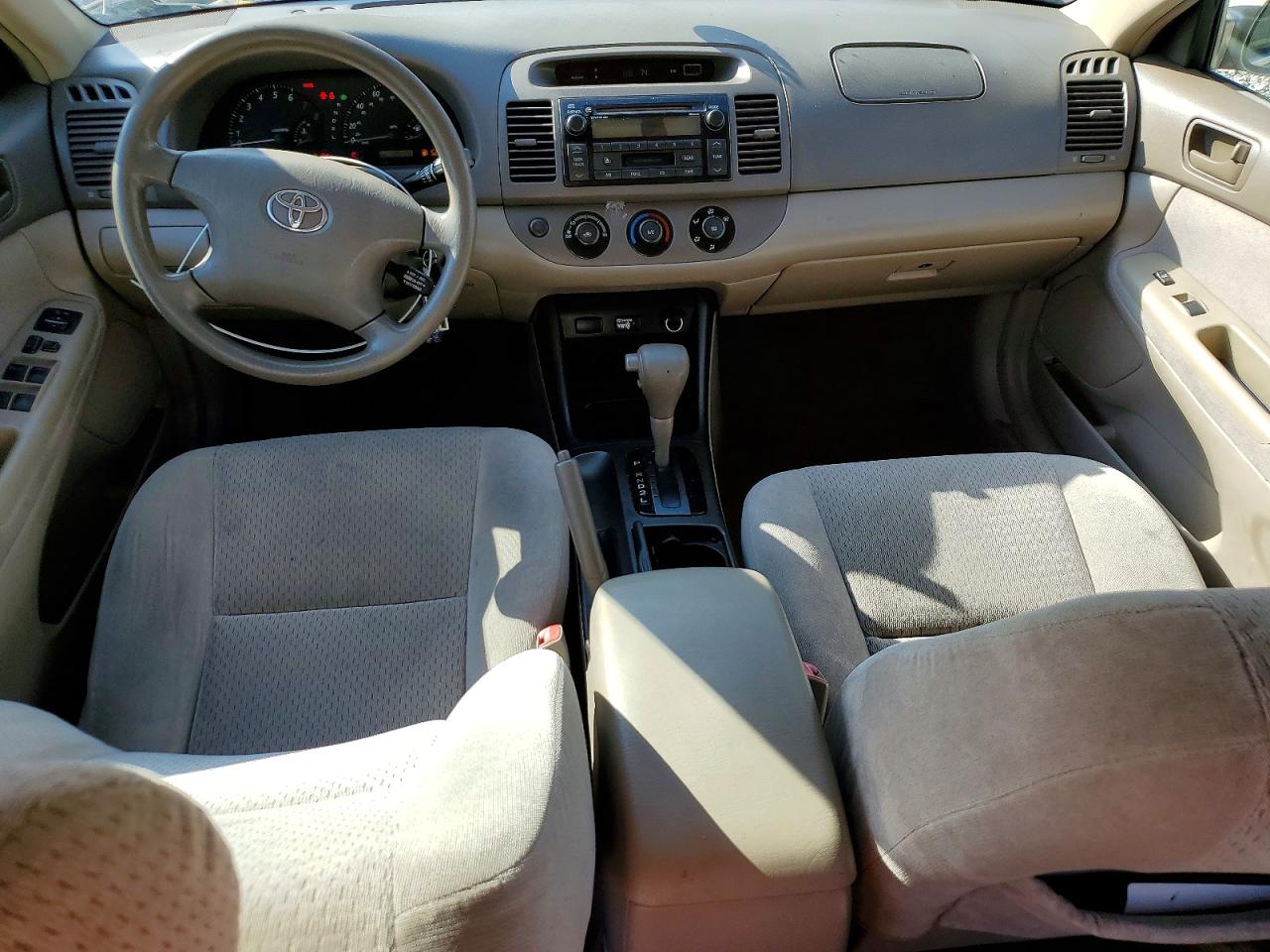 2004 Toyota Camry Le Бежевый vin: 4T1BE32K94U899610