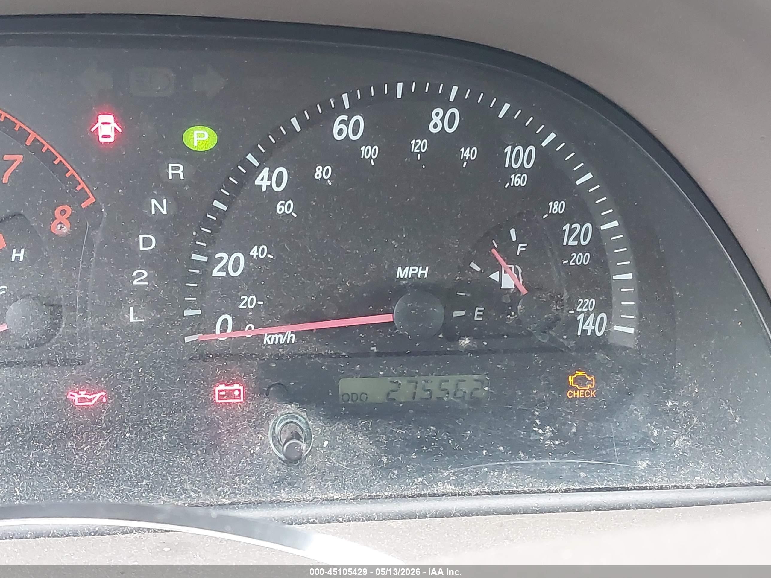2004 Toyota Camry Le Gray vin: 4T1BE32K94U914719