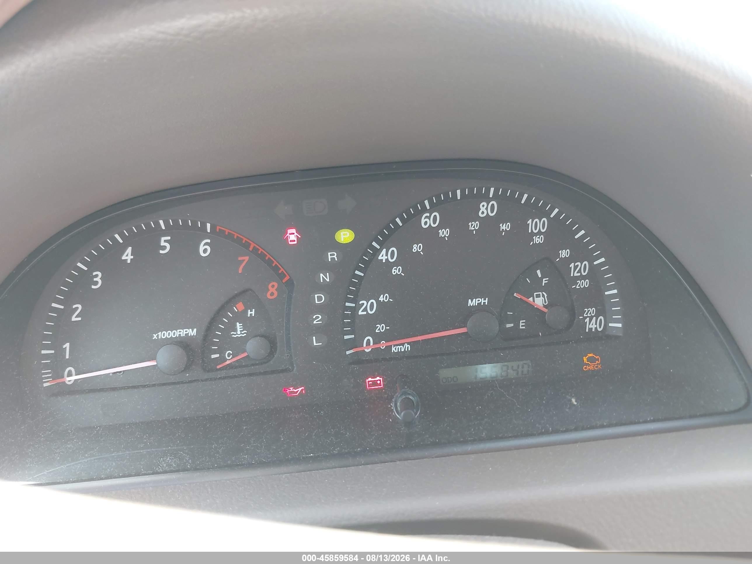 2004 Toyota Camry Le Gold vin: 4T1BE32K94U925221