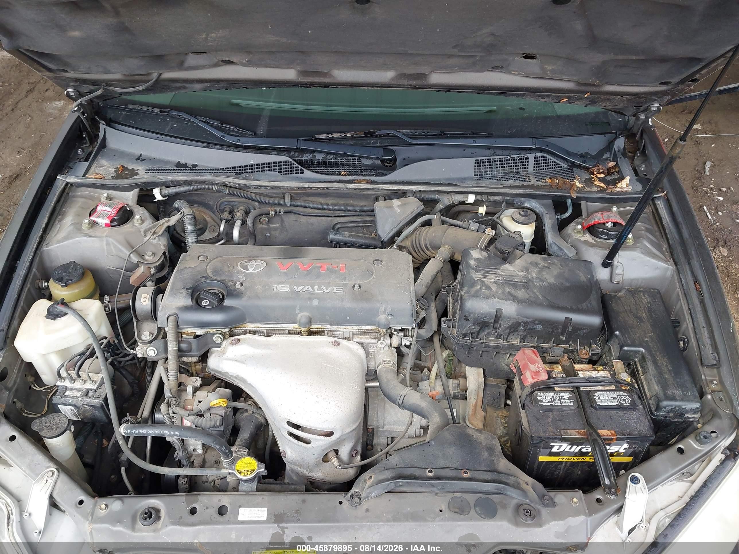 2004 Toyota Camry Xle Pewter vin: 4T1BE32K94U934730