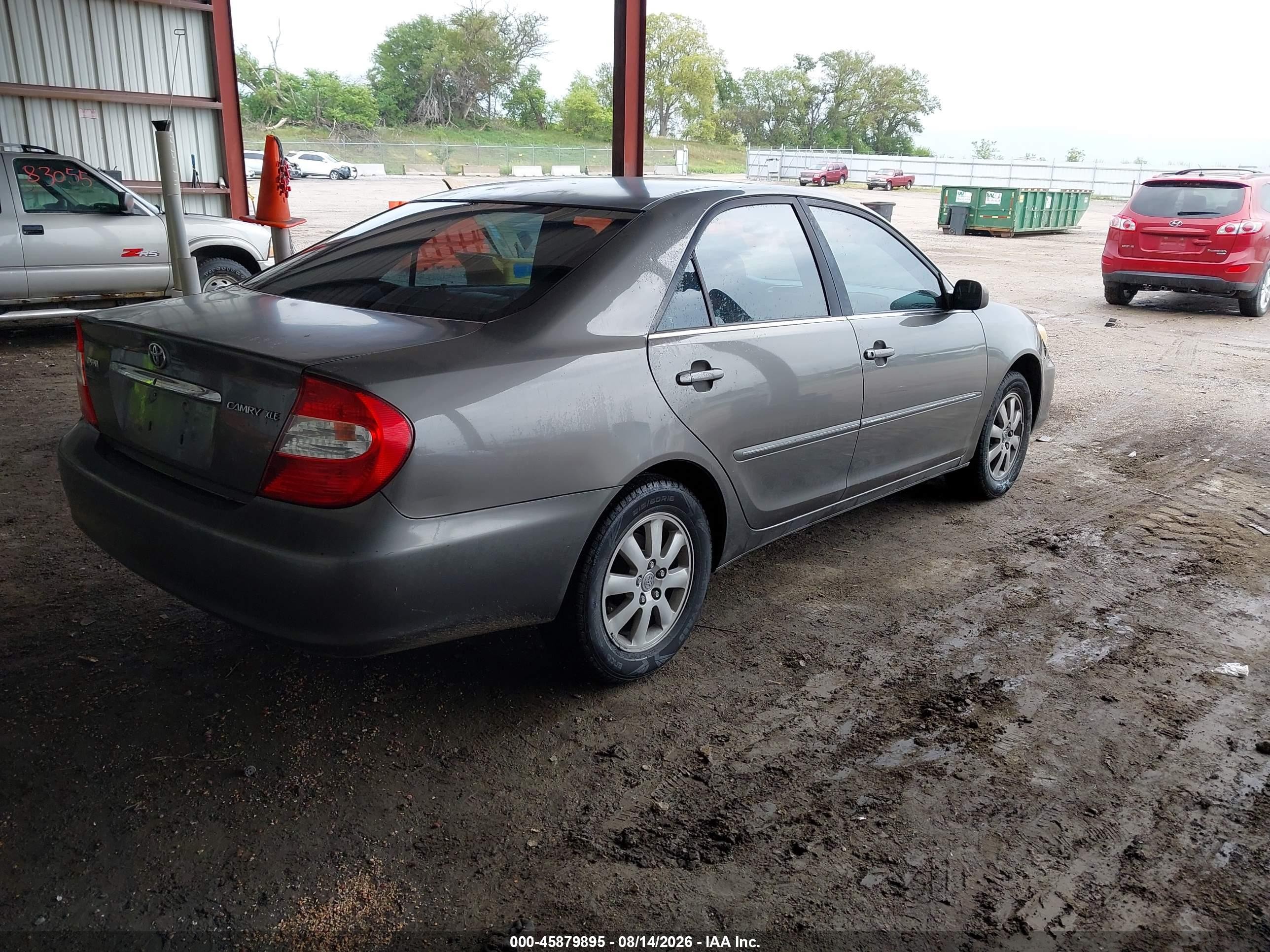 2004 Toyota Camry Xle Pewter vin: 4T1BE32K94U934730