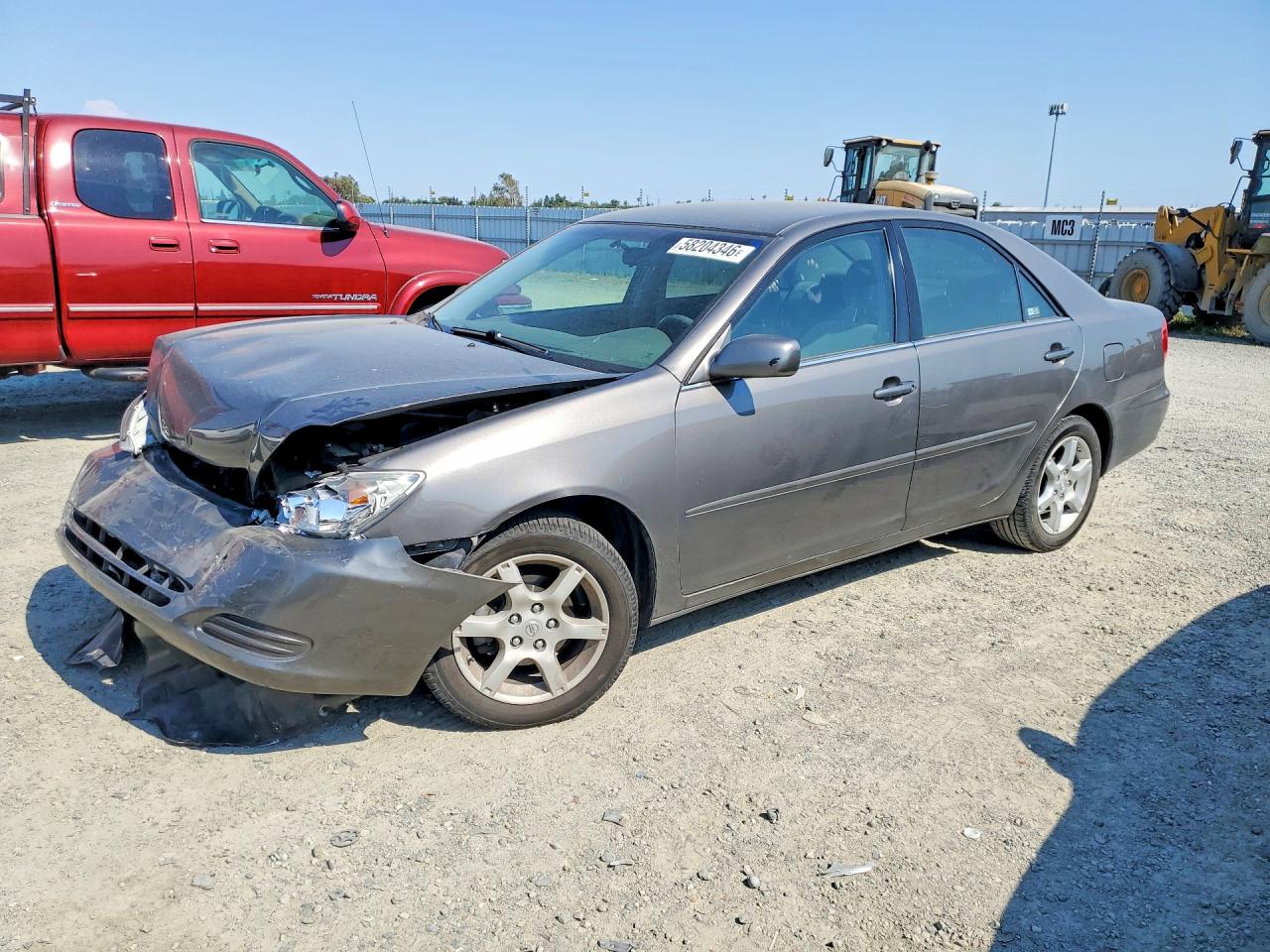 2004 Toyota Camry Le Gray vin: 4T1BE32K94U940902