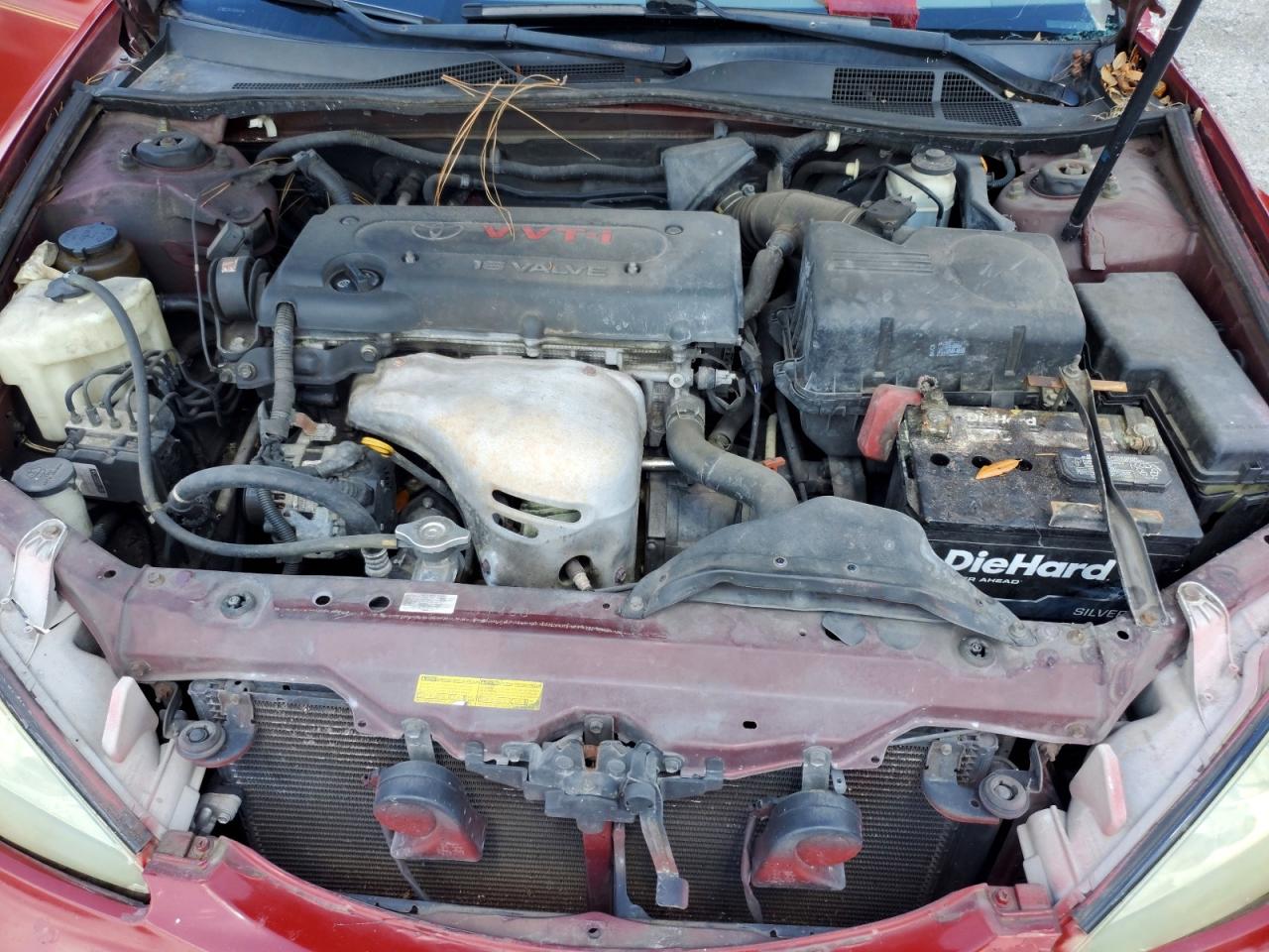2005 Toyota Camry Le Red vin: 4T1BE32K95U061126
