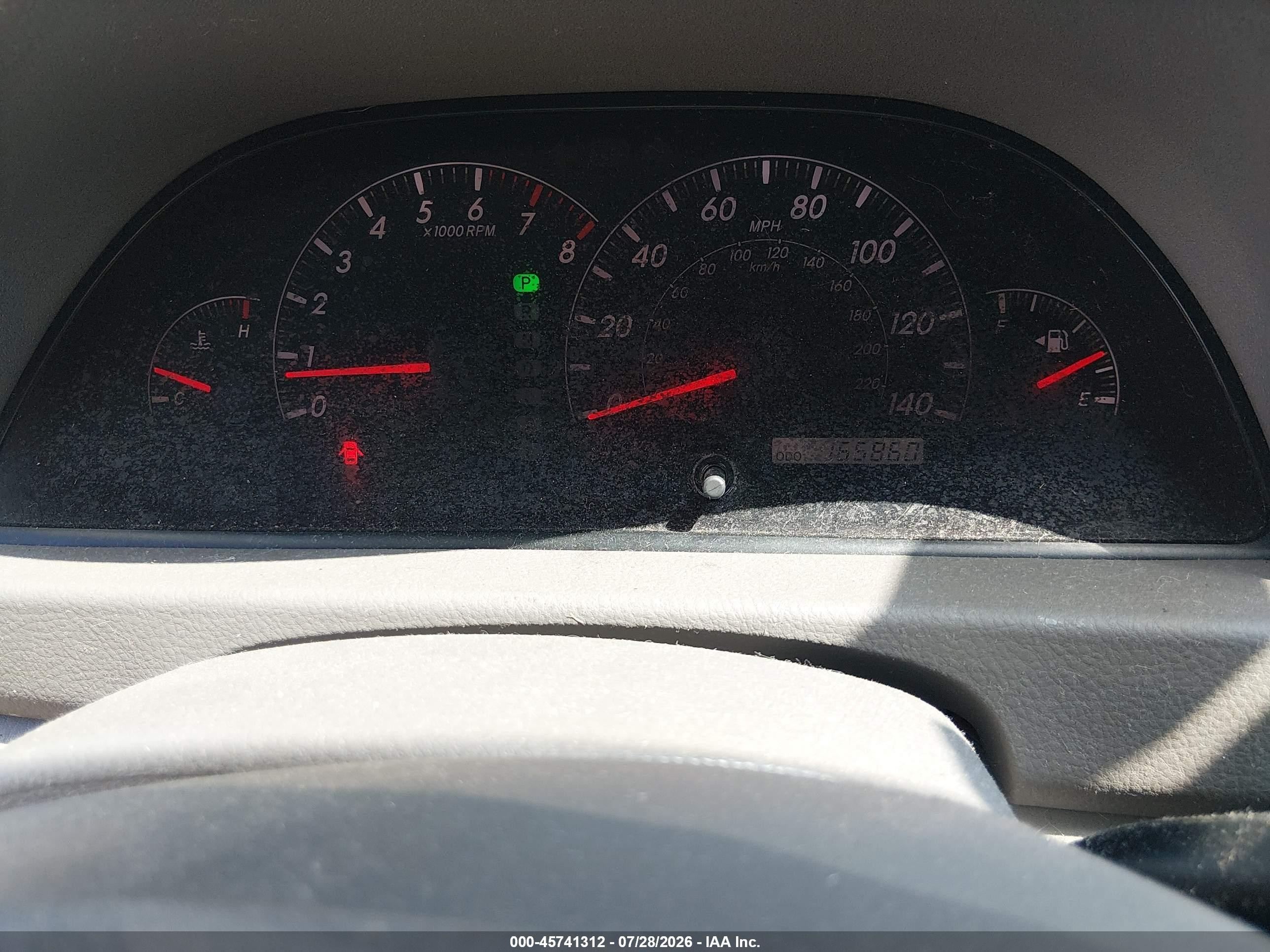 2005 Toyota Camry Le Blue vin: 4T1BE32K95U074894