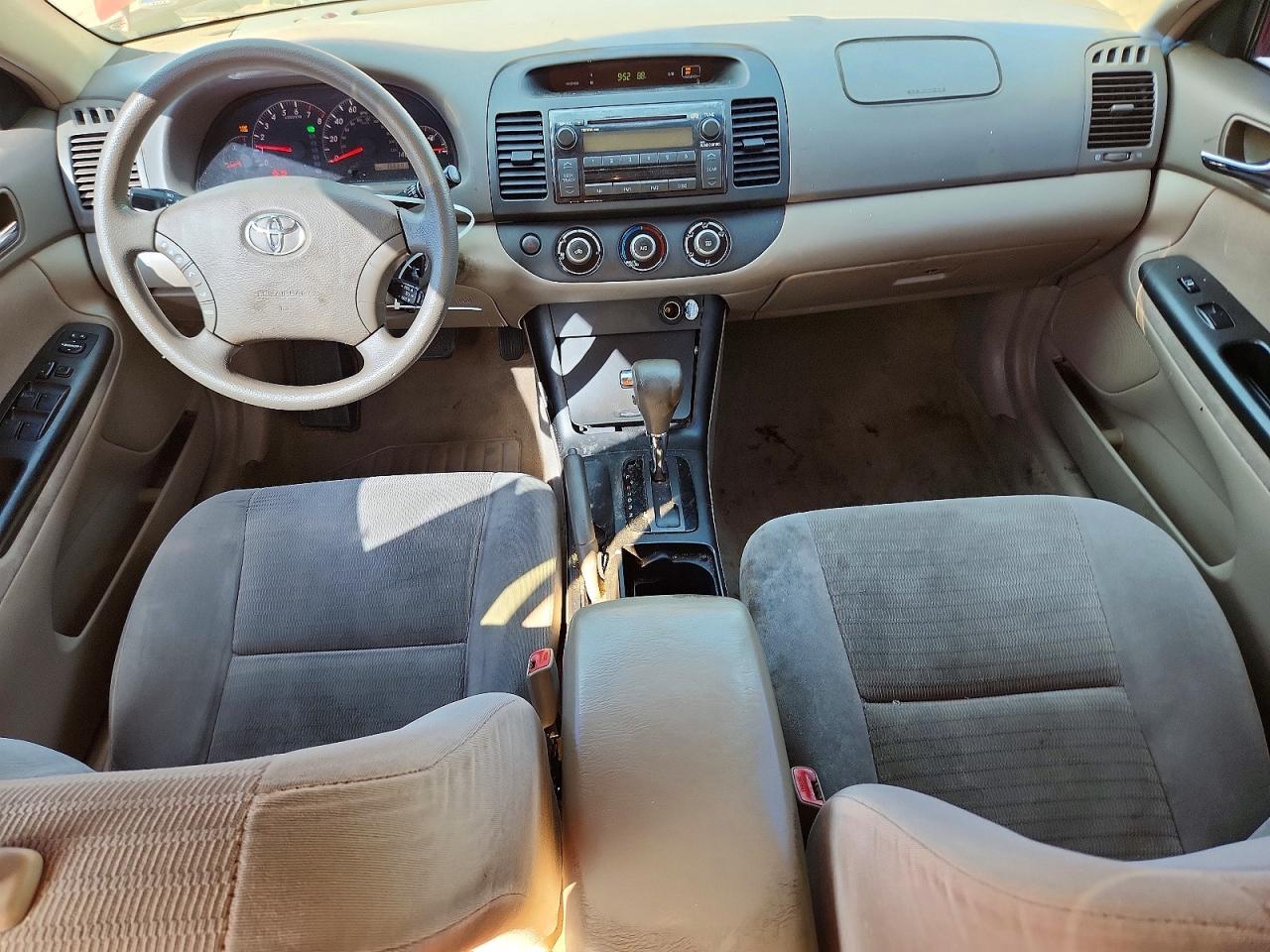 2005 Toyota Camry Le Burgundy vin: 4T1BE32K95U095079