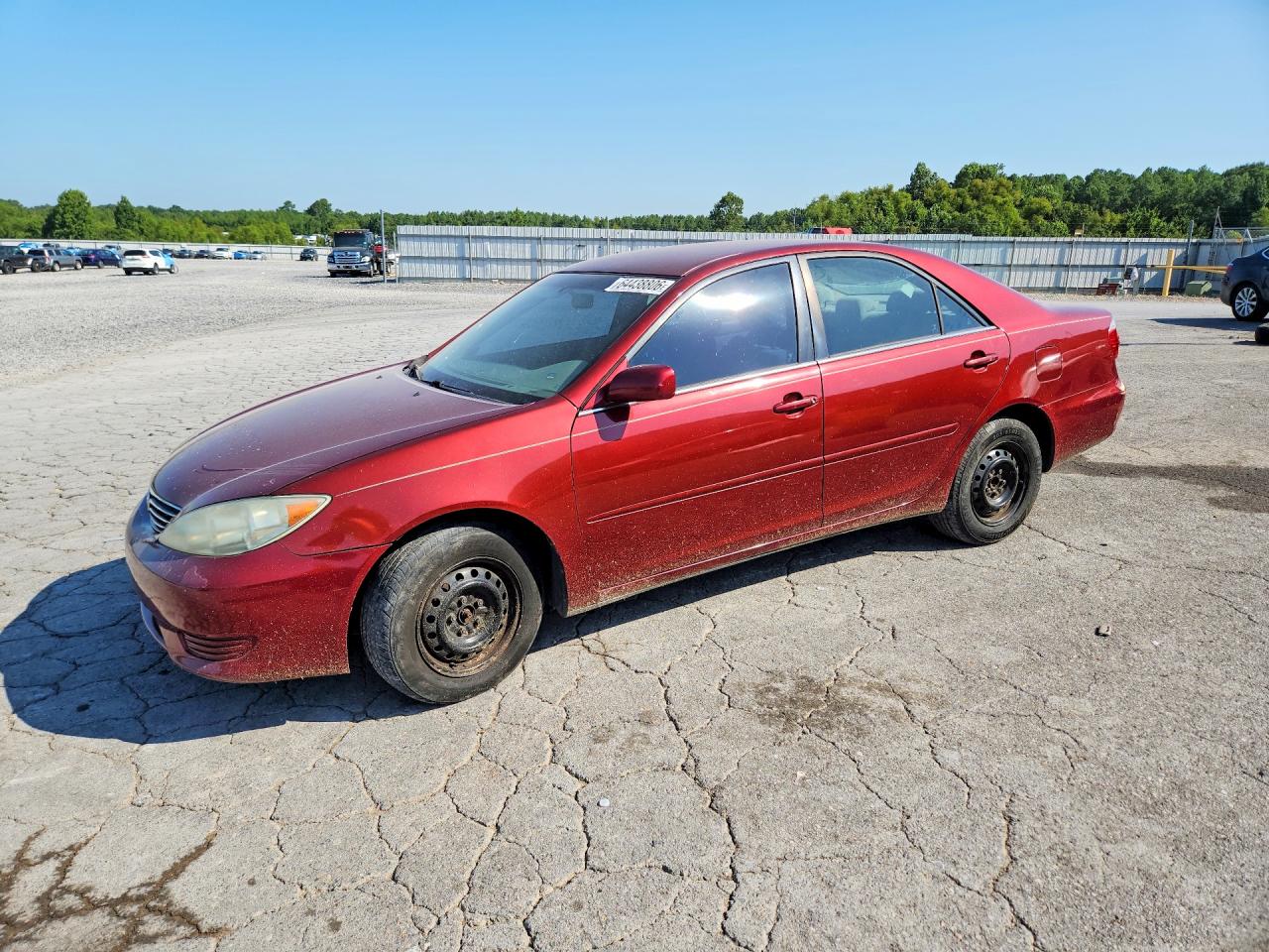 2005 Toyota Camry Le Бордовый vin: 4T1BE32K95U095079