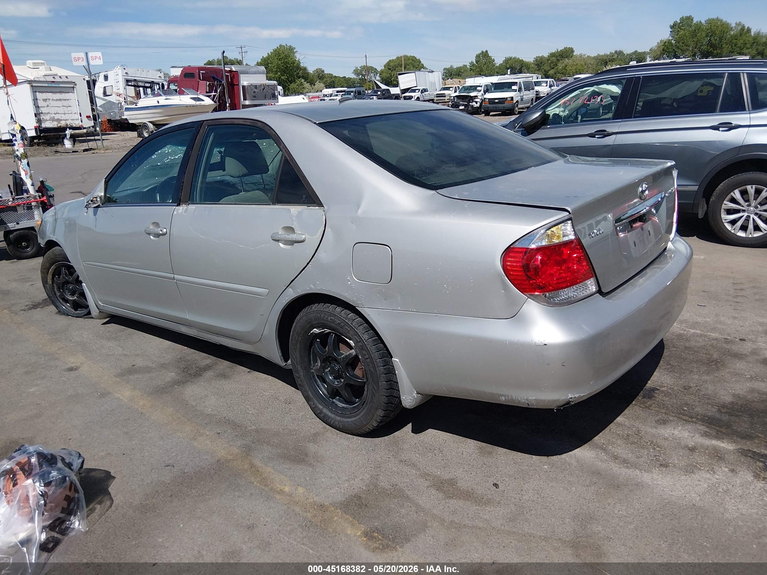 2005 Toyota Camry Le Серый vin: 4T1BE32K95U099293
