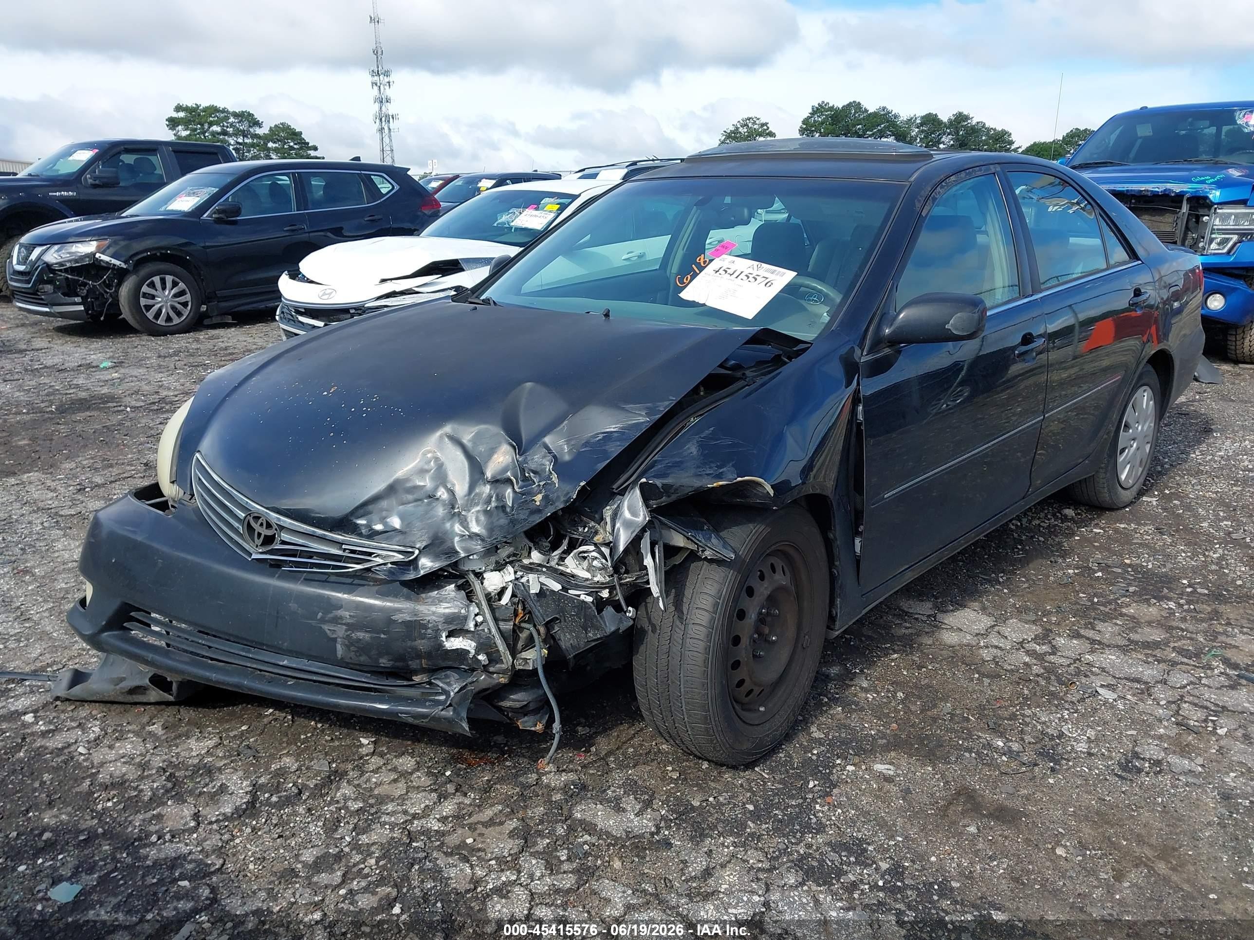 2005 Toyota Camry Xle Black vin: 4T1BE32K95U431037