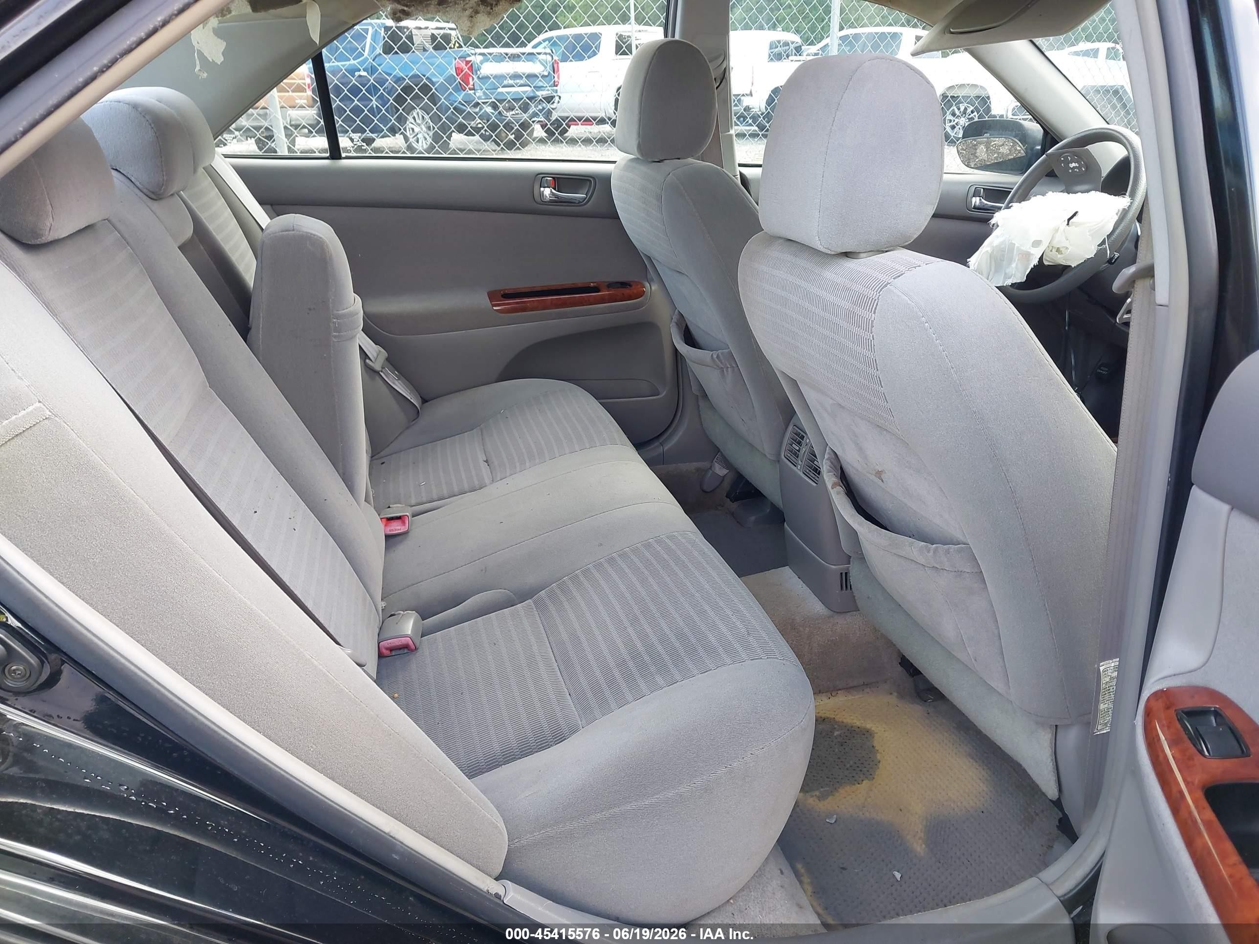 2005 Toyota Camry Xle Black vin: 4T1BE32K95U431037