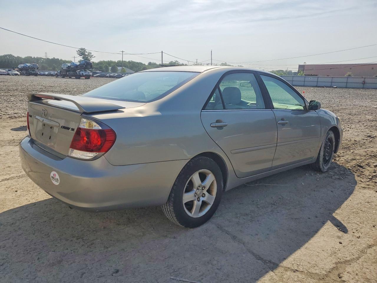 2005 Toyota Camry Se Silver vin: 4T1BE32K95U533549